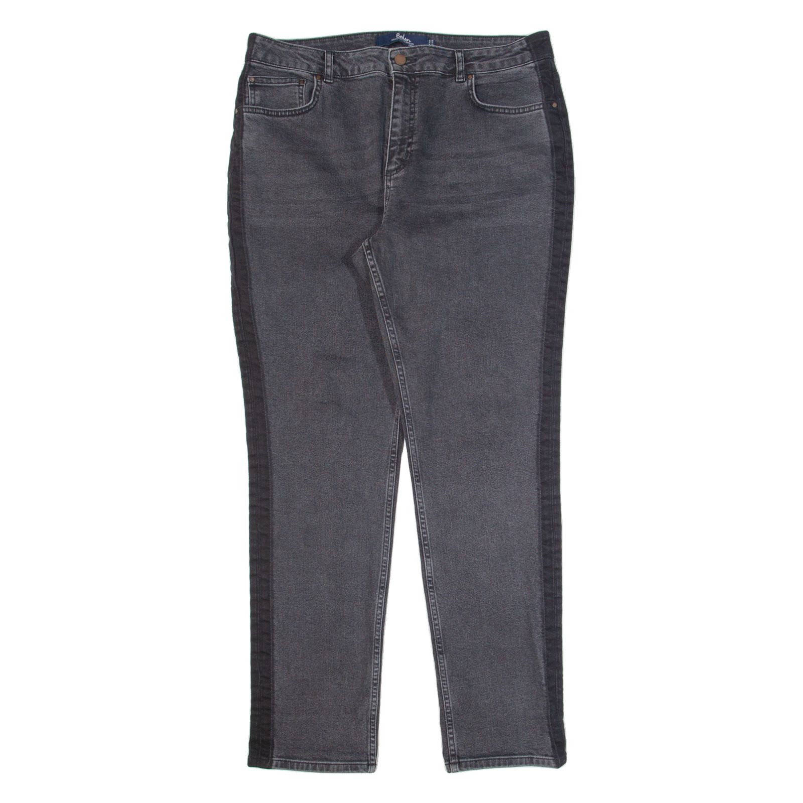 BODEN Womens Jeans Black Slim Straight W34 L30 Refurbished - N/A refurbished available on Cerqular