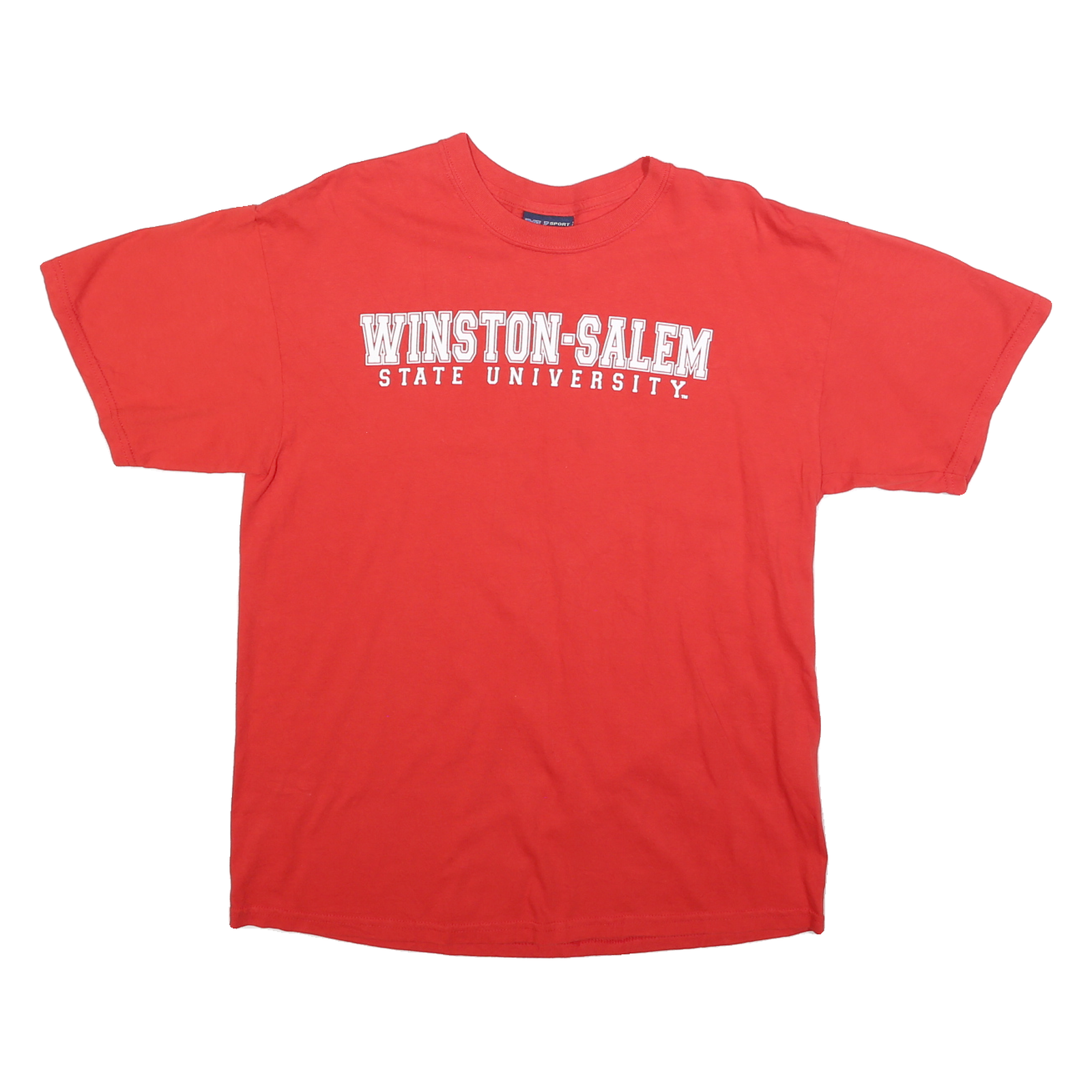 Buy MV SPORT Mens Red Winston-Salem State University Graphic T-Shirt L Short Sleeve Refurbished - $12.99 MV SPORT Mens Red Winston-Salem State University Graphic T-Shirt L Short Sleeve Refurbished - N/A refurbished available on Cerqular