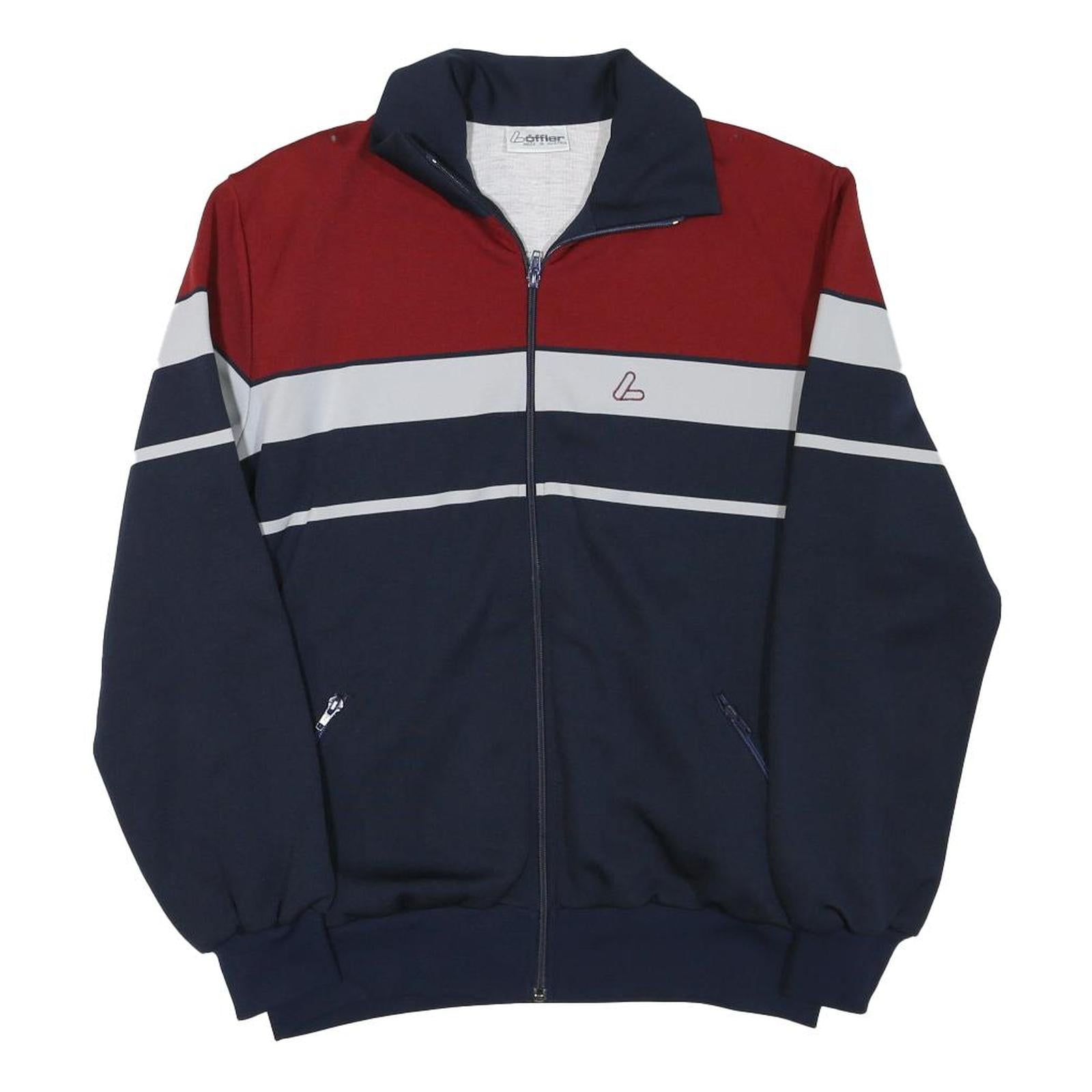 Buy LOFFLER Mens Navy & Red Colourblock Track Jacket S Polyester Blend Zip Refurbished - $37.69 LOFFLER Mens Navy & Red Colourblock Track Jacket S Polyester Blend Zip Refurbished - N/A refurbished available on Cerqular