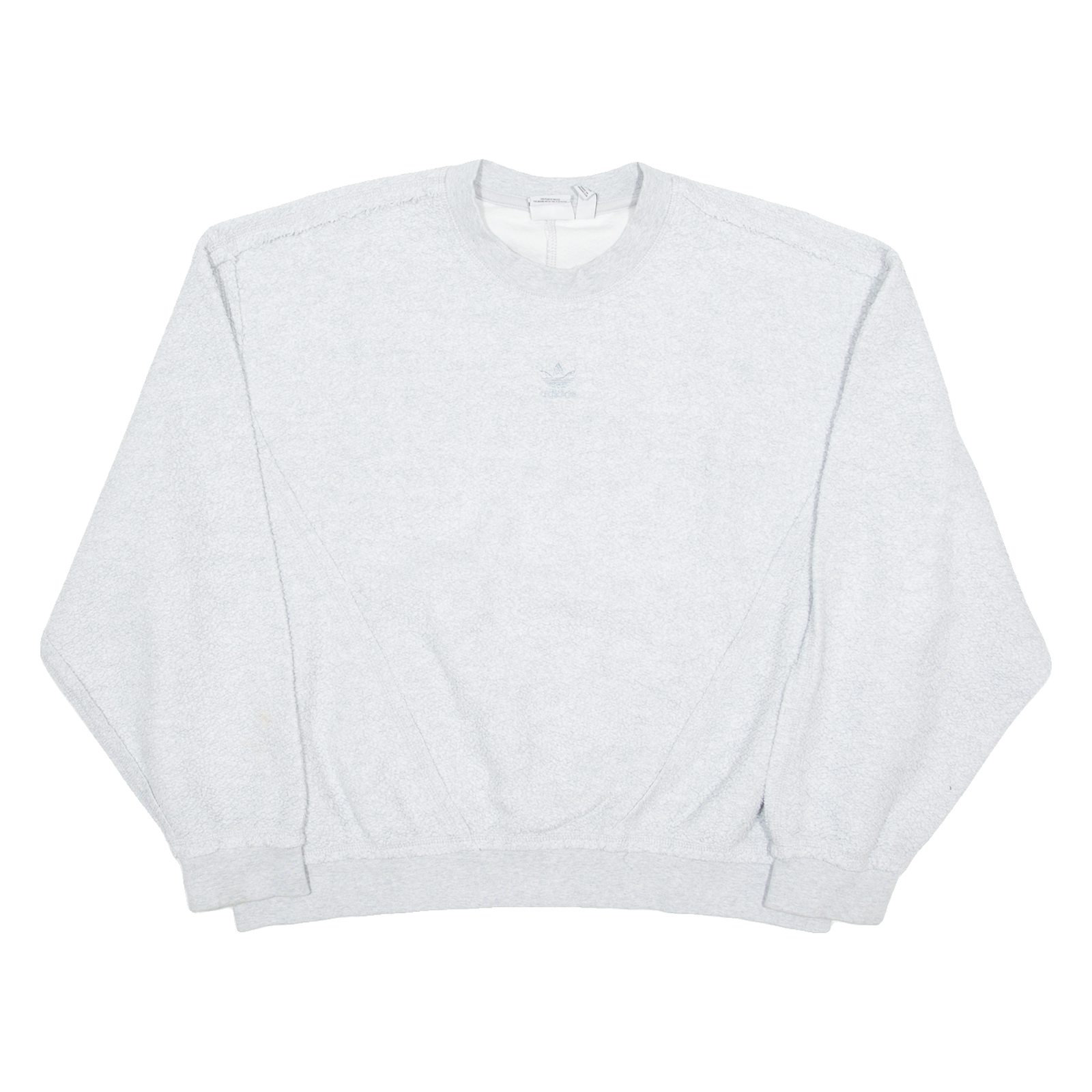 ADIDAS ORIGINALS Womens Sweatshirt Grey Crewneck UK 8 Refurbished - N/A refurbished available on Cerqular