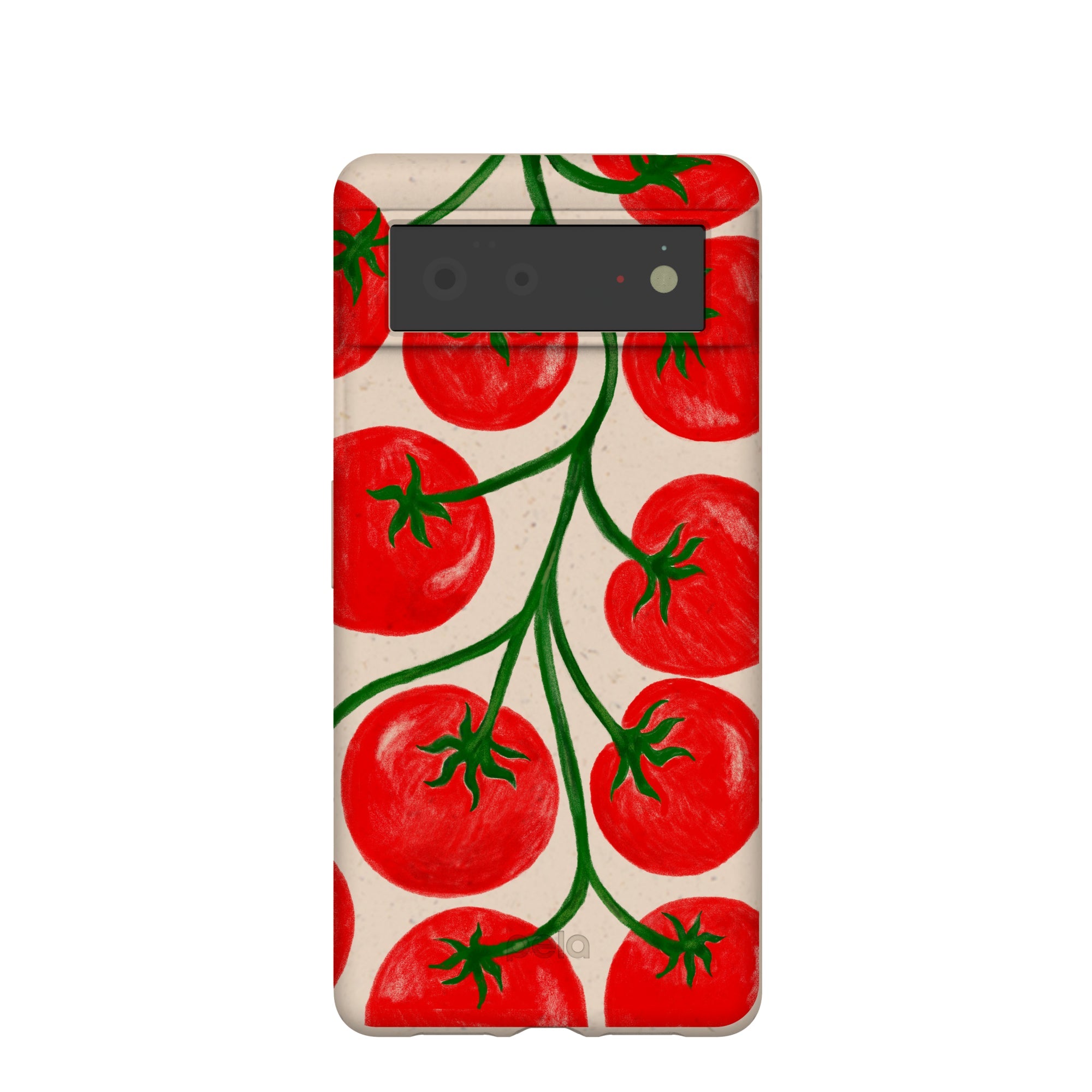 Seashell Tomato Tango Google Pixel 6 Case Refurbished - Pela Case refurbished available on Cerqular