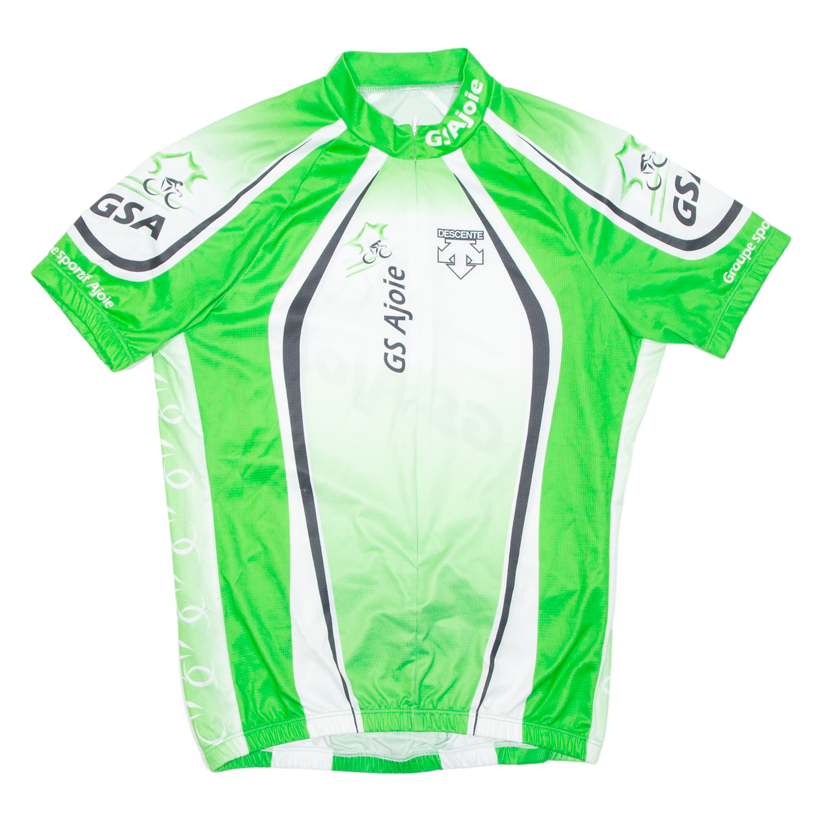 Cycling Mens Jersey Green 1/2 Zip 2XL Refurbished - N/A refurbished available on Cerqular
