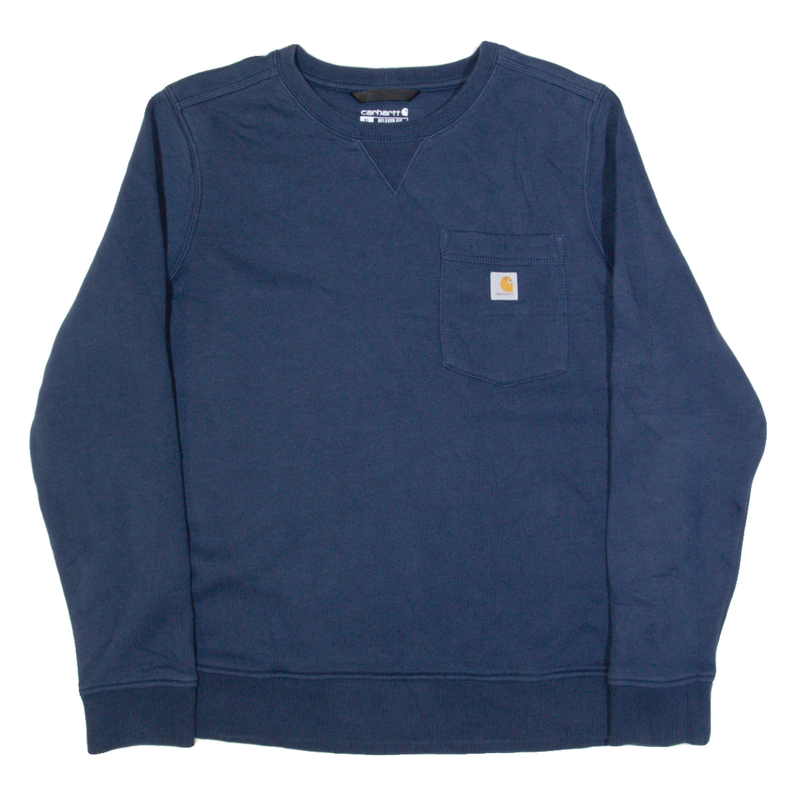 CARHARTT Relaxed Fit Womens Sweatshirt Blue XL Refurbished - N/A refurbished available on Cerqular