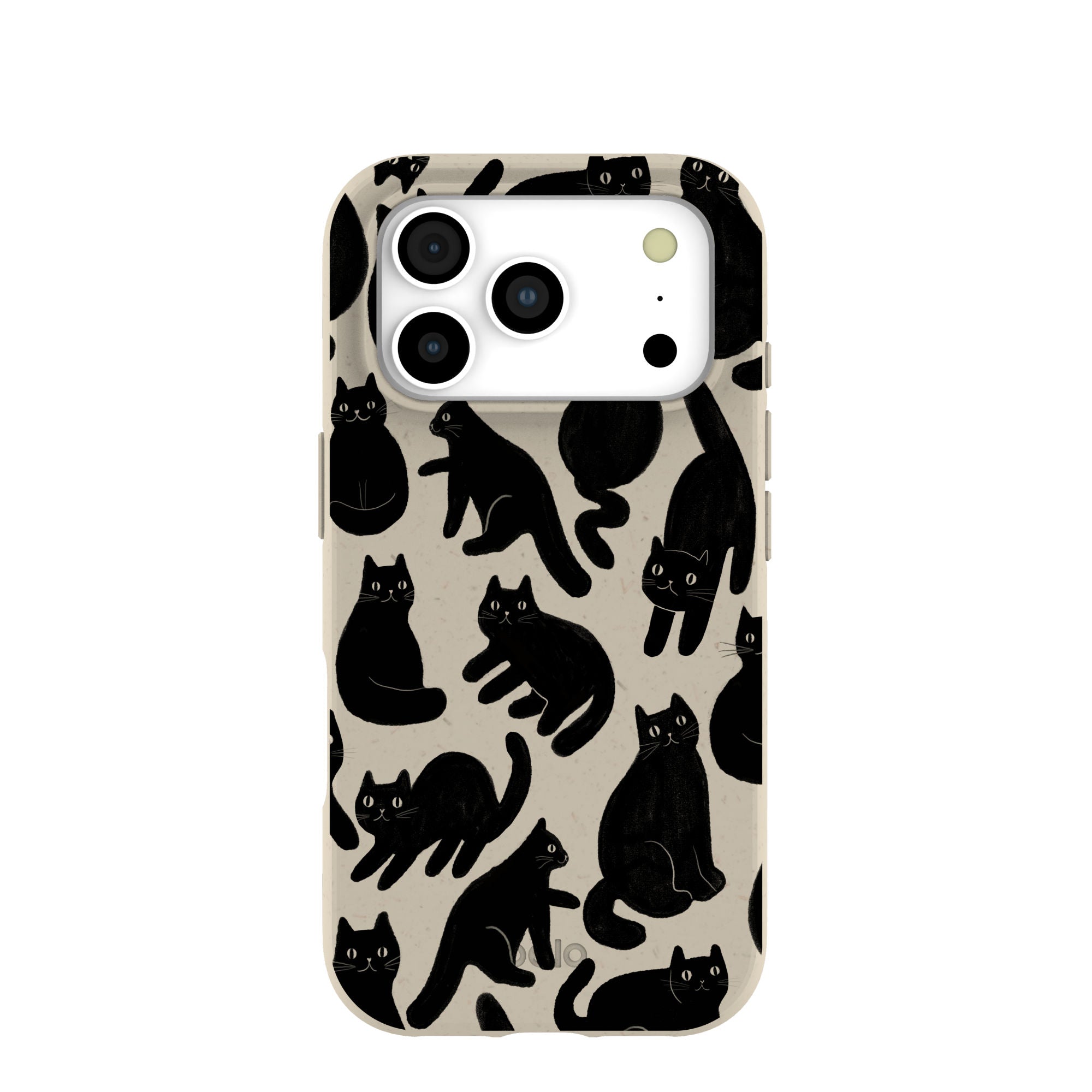 London Fog Night Meowers iPhone 17 Pro Case | MagSafe Compatibility: Without MagSafe Refurbished - Pela Case refurbished available on Cerqular