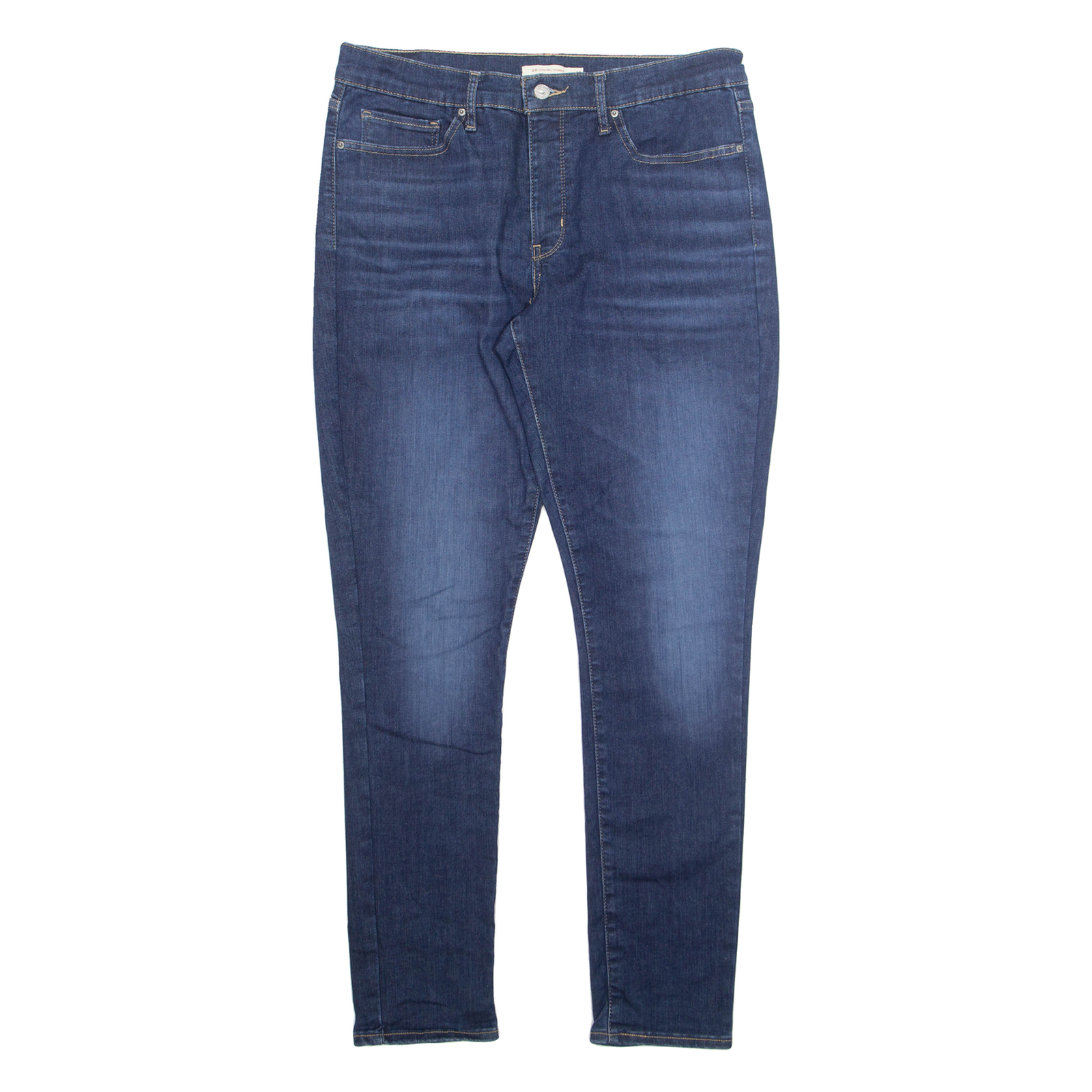 LEVI'S Womens Jeans Blue Regular Skinny Stone Wash W33 L32 Refurbished - N/A refurbished available on Cerqular