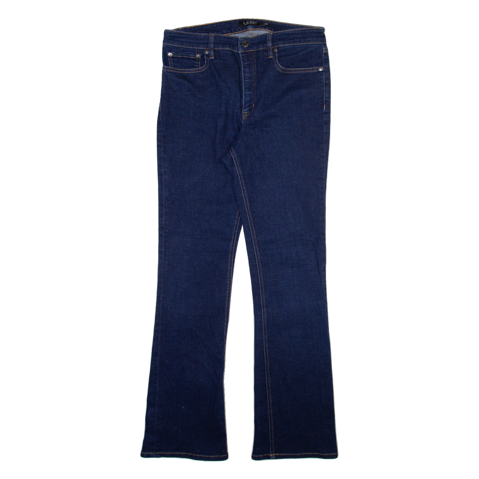 LAUREN RALPH LAUREN Womens Jeans Blue Regular Bootcut W30 L30 Refurbished - N/A refurbished available on Cerqular