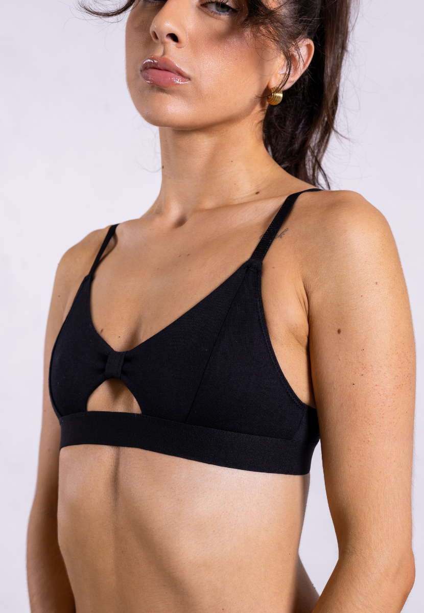 Buy The Bralette, Black | Size: XXXL Refurbished - $36.00 The Bralette, Black | Size: XXXL Refurbished - N/A (Note: It's possible that "Pantee" refurbished available on Cerqular