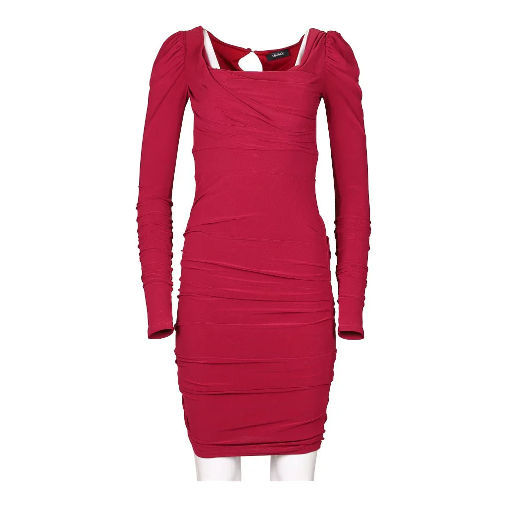 Buy Max & Co Bodycon Dress - Small Red Viscose Blend Refurbished - $26.12 Max & Co Bodycon Dress - Small Red Viscose Blend Refurbished - Thrifted (note: this is a term often used to describe second- refurbished available on Cerqular