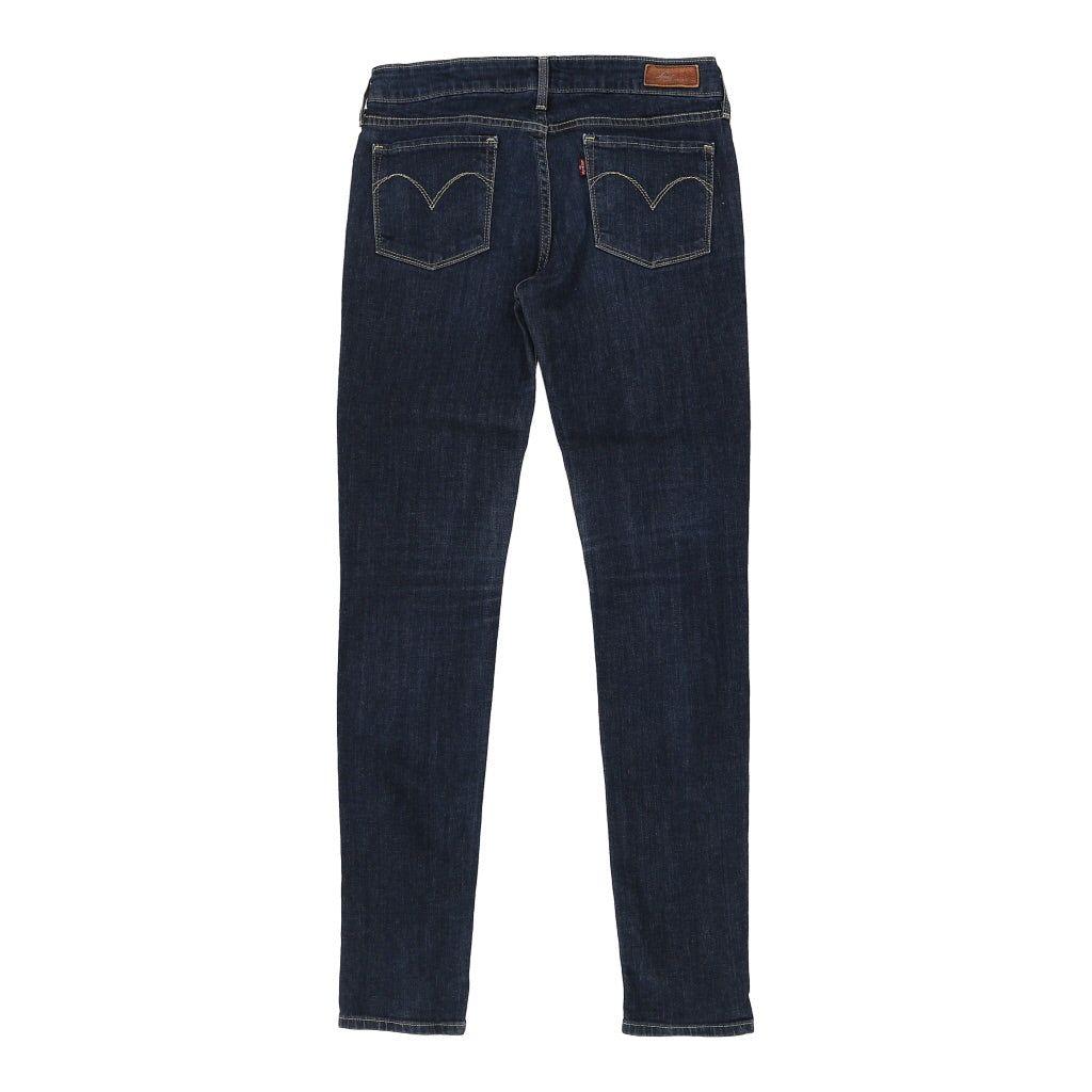 Levis Skinny Jeans - 28W UK 6 Blue Cotton Refurbished - Thrifted (note: this is a term often used to describe second- refurbished available on Cerqular