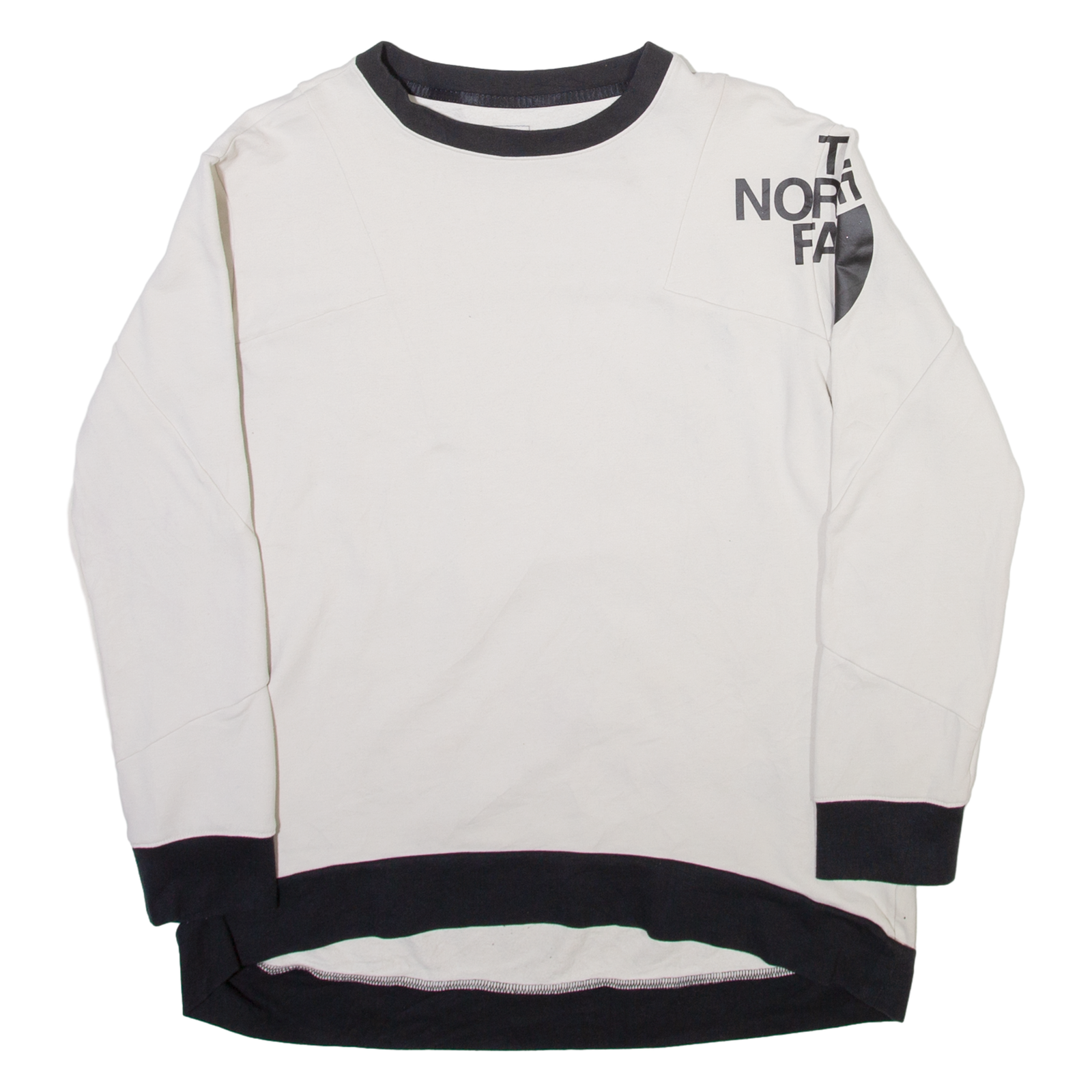 THE NORTH FACE Womens Sweatshirt Cream M Refurbished - N/A refurbished available on Cerqular