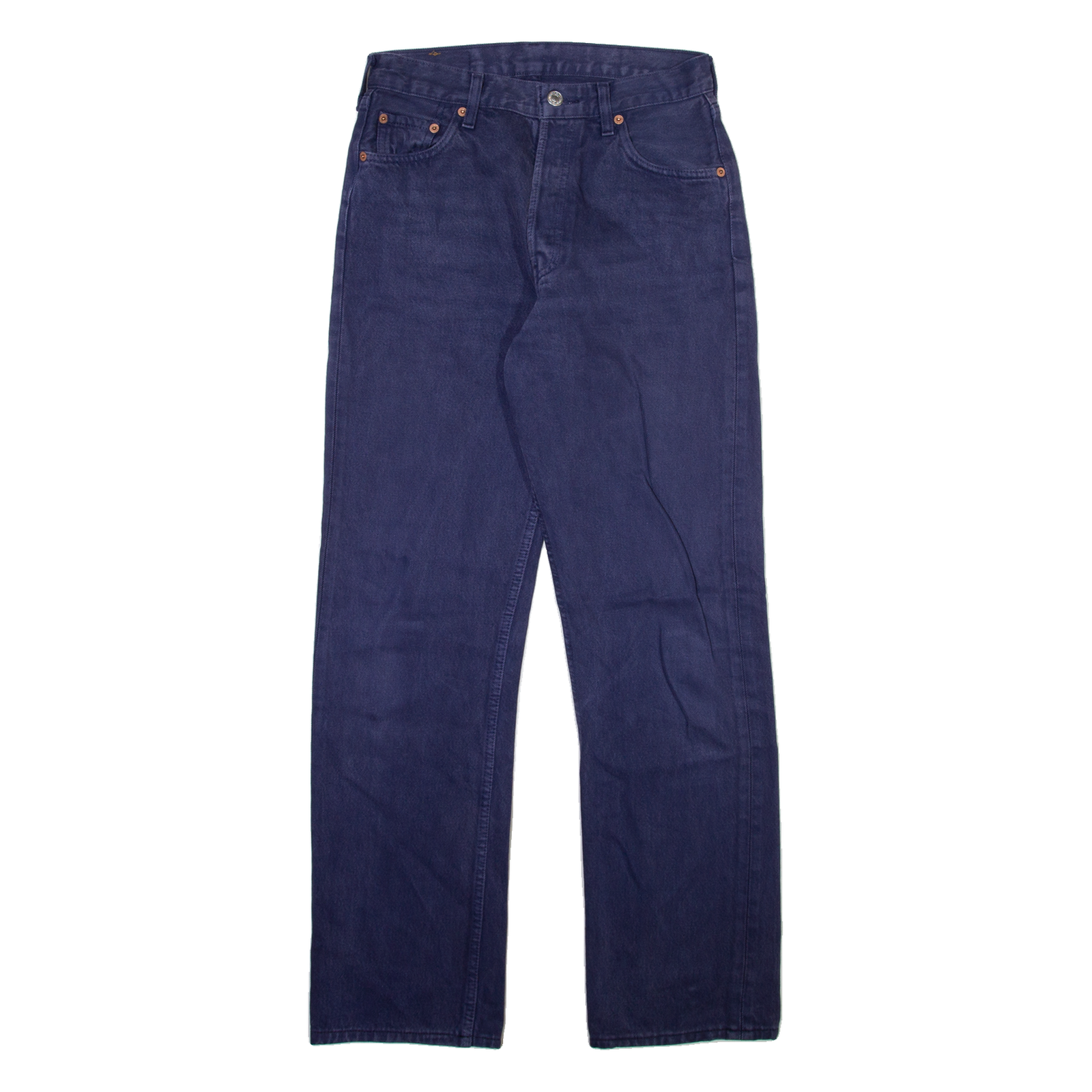 LEVI'S 501 Jeans Mens Blue Regular Straight W26 L30 Refurbished - N/A refurbished available on Cerqular