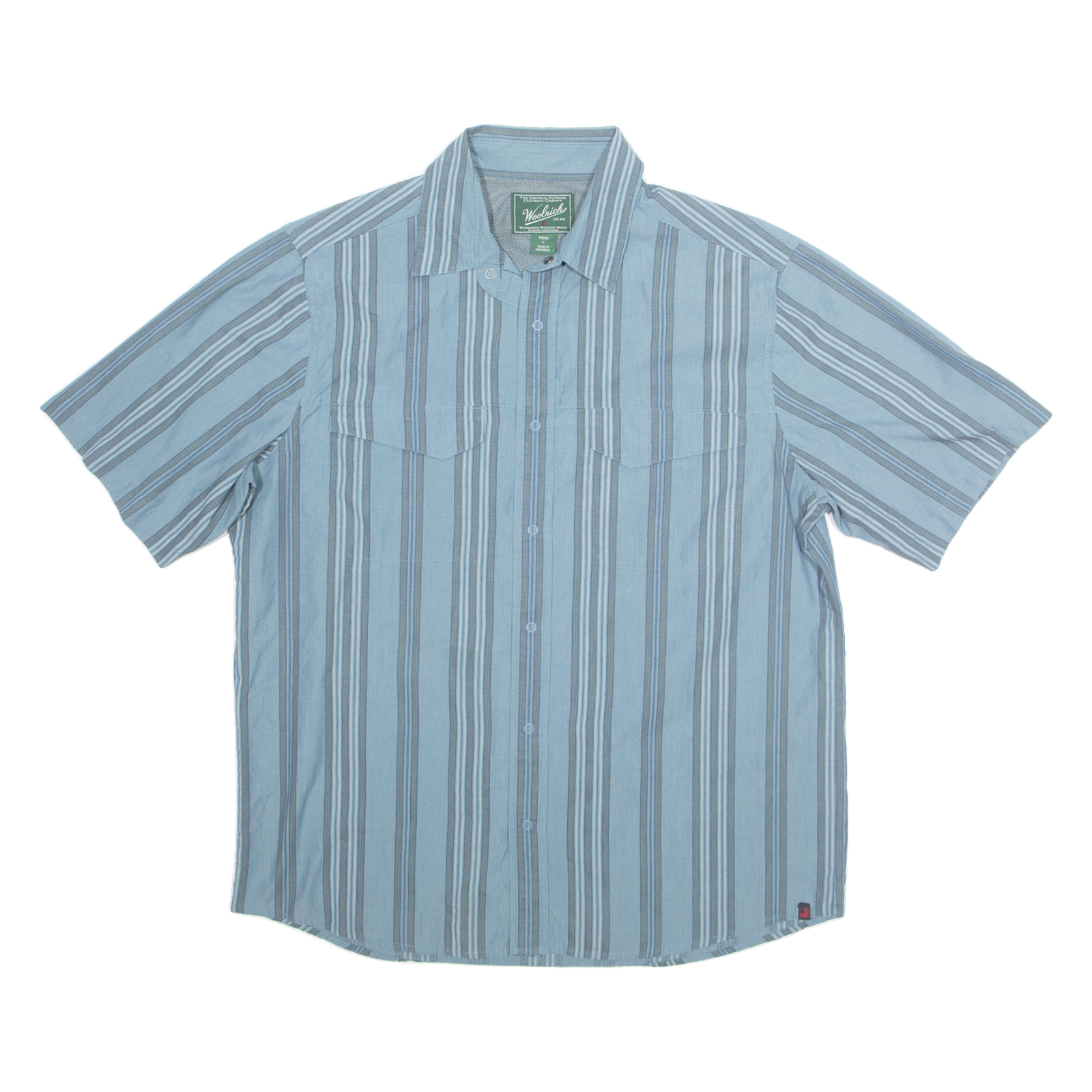 Buy WOOLRICH Mens Shirt Blue Striped L Refurbished - $50.69 WOOLRICH Mens Shirt Blue Striped L Refurbished - N/A refurbished available on Cerqular