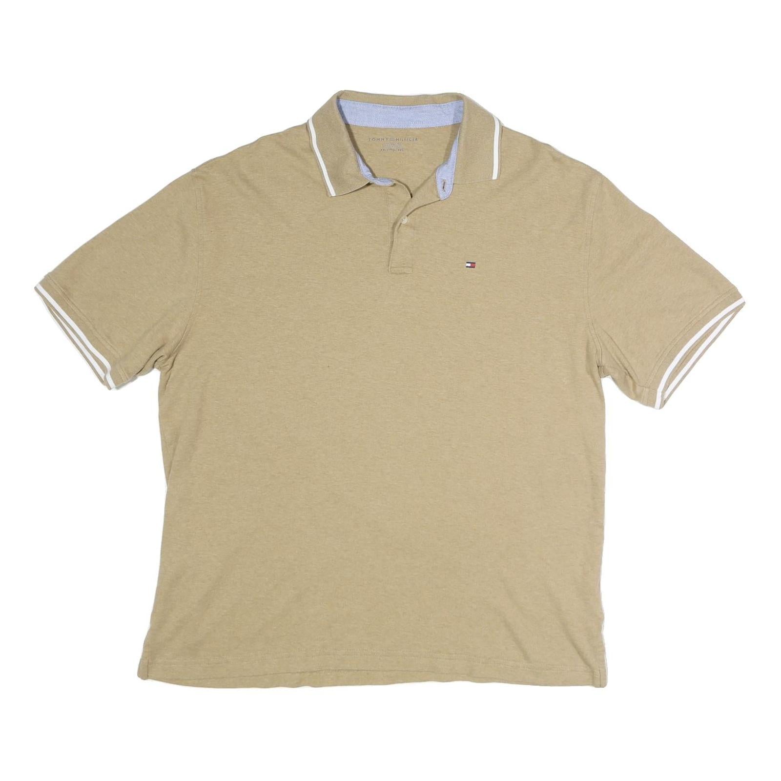 Buy TOMMY HILFIGER Mens Beige Polo Shirt 2XL Cotton Classic Fit Short Sleeve Refurbished - $33.79 TOMMY HILFIGER Mens Beige Polo Shirt 2XL Cotton Classic Fit Short Sleeve Refurbished - N/A refurbished available on Cerqular