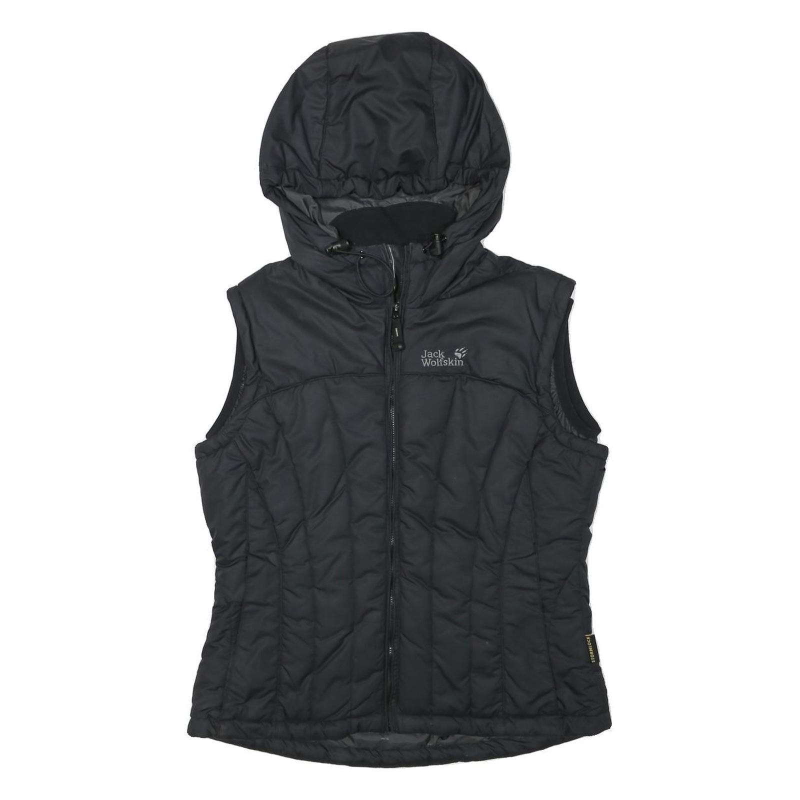 Buy JACK WOLFSKIN Womens Black Outdoor Gilet S Polyester Blend Hooded Quilted Refurbished - $66.29 JACK WOLFSKIN Womens Black Outdoor Gilet S Polyester Blend Hooded Quilted Refurbished - N/A refurbished available on Cerqular
