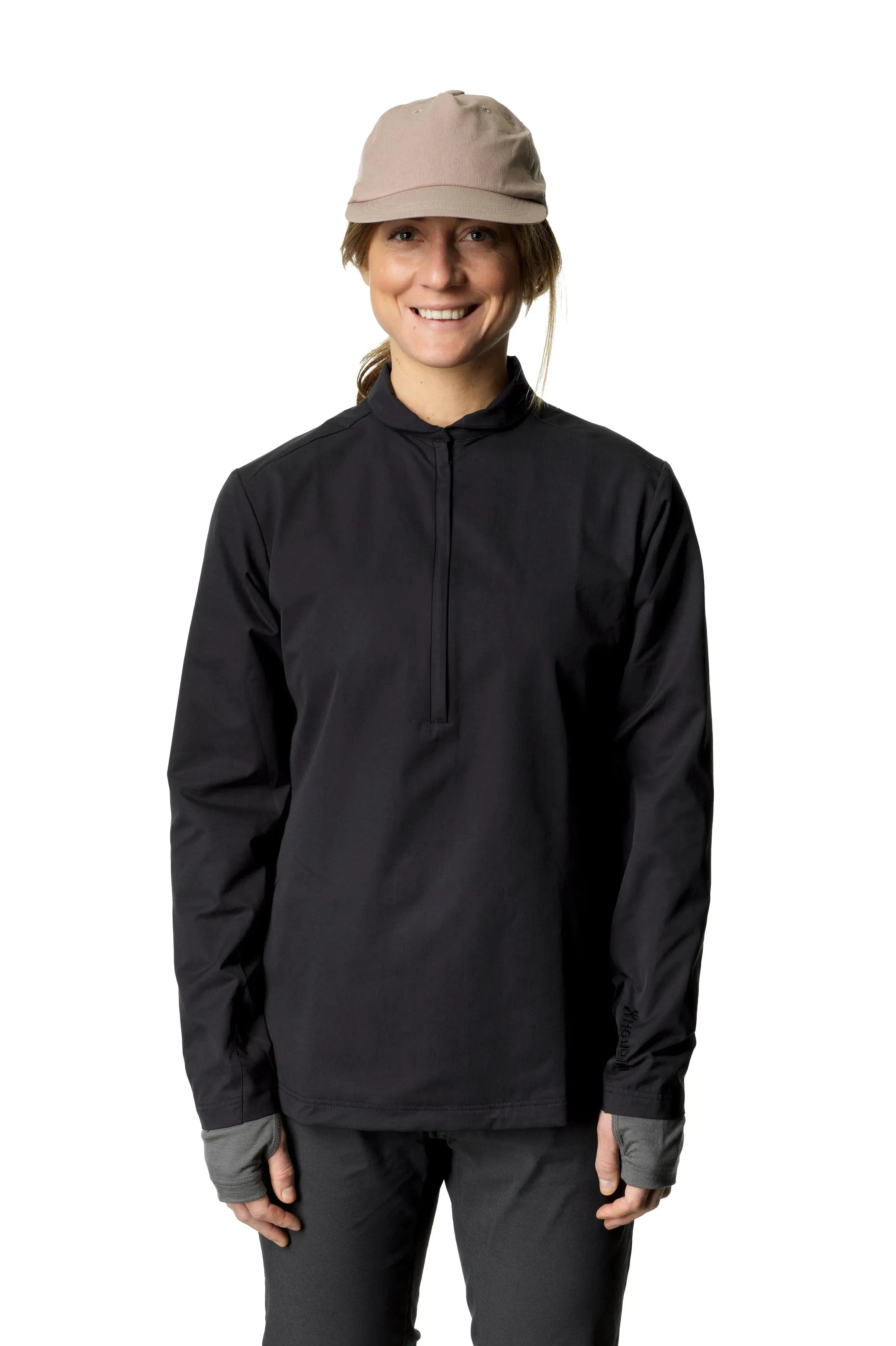W's Daybreak Pullover | Color: true black | Size: L Refurbished - Houdini Sportswear refurbished available on Cerqular