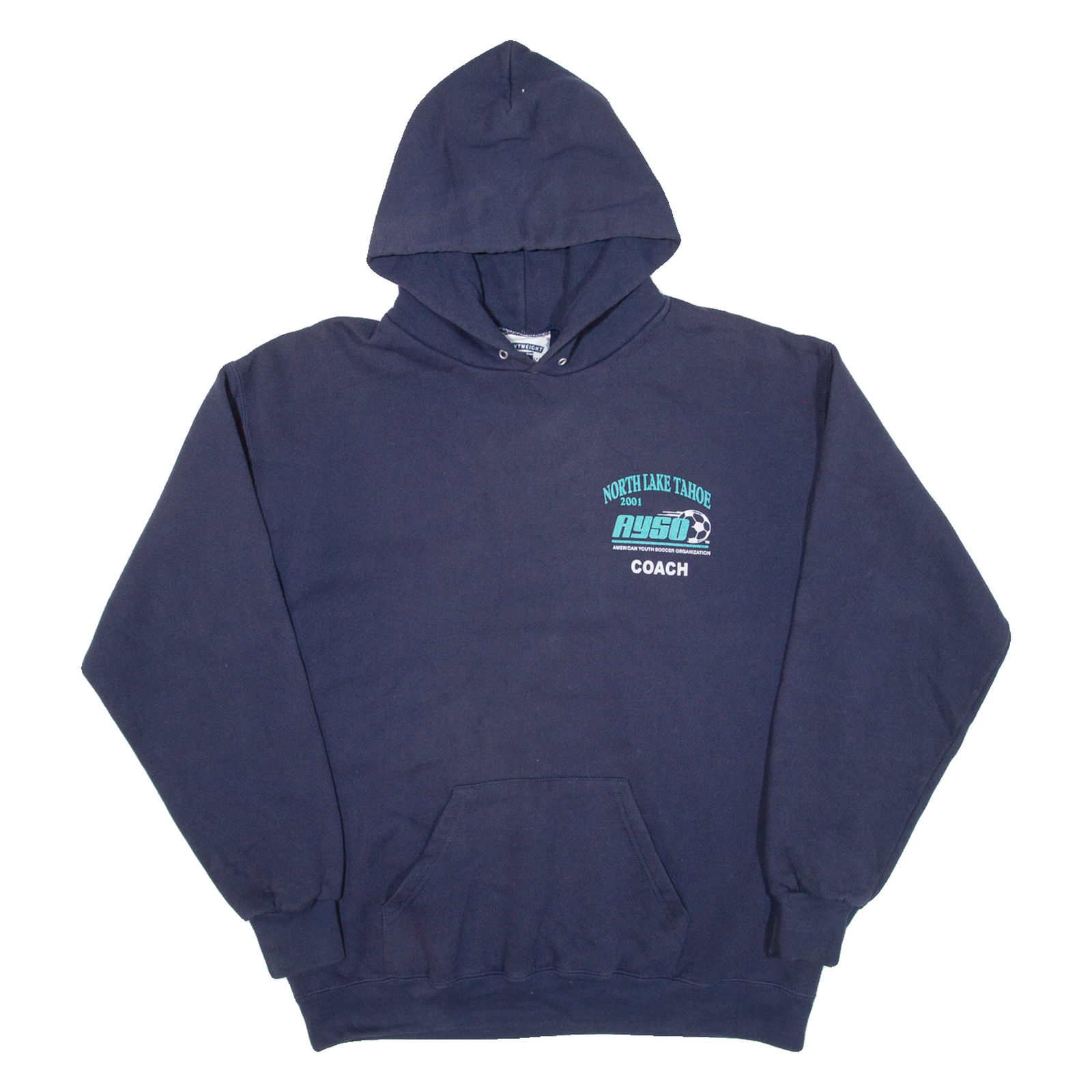 LEE North Lake Tahoe 2001 Mens Blue Hoodie USA L Refurbished - N/A refurbished available on Cerqular