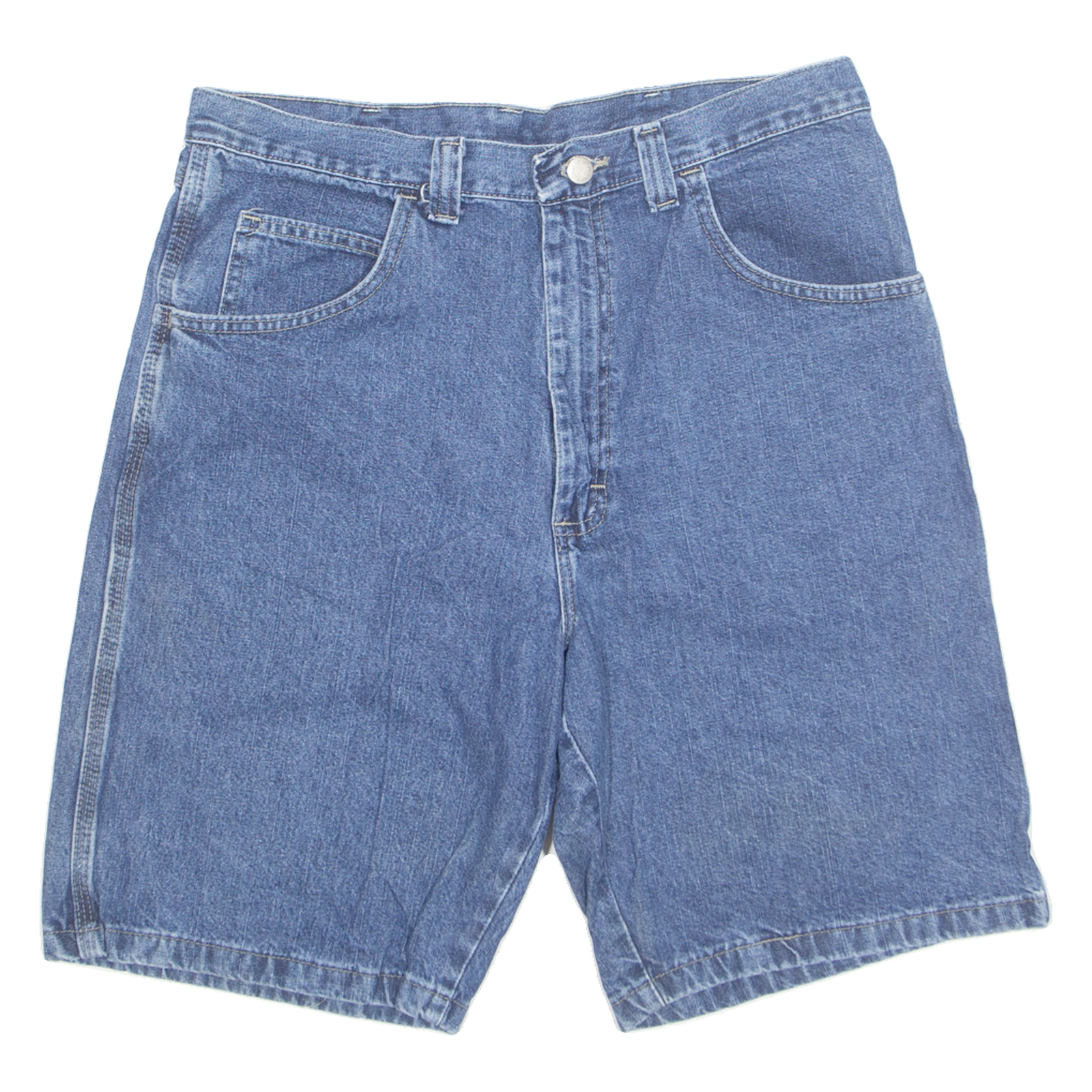 WRANGLER Cargo Style Mens Denim Shorts Blue M W34 Refurbished - N/A refurbished available on Cerqular