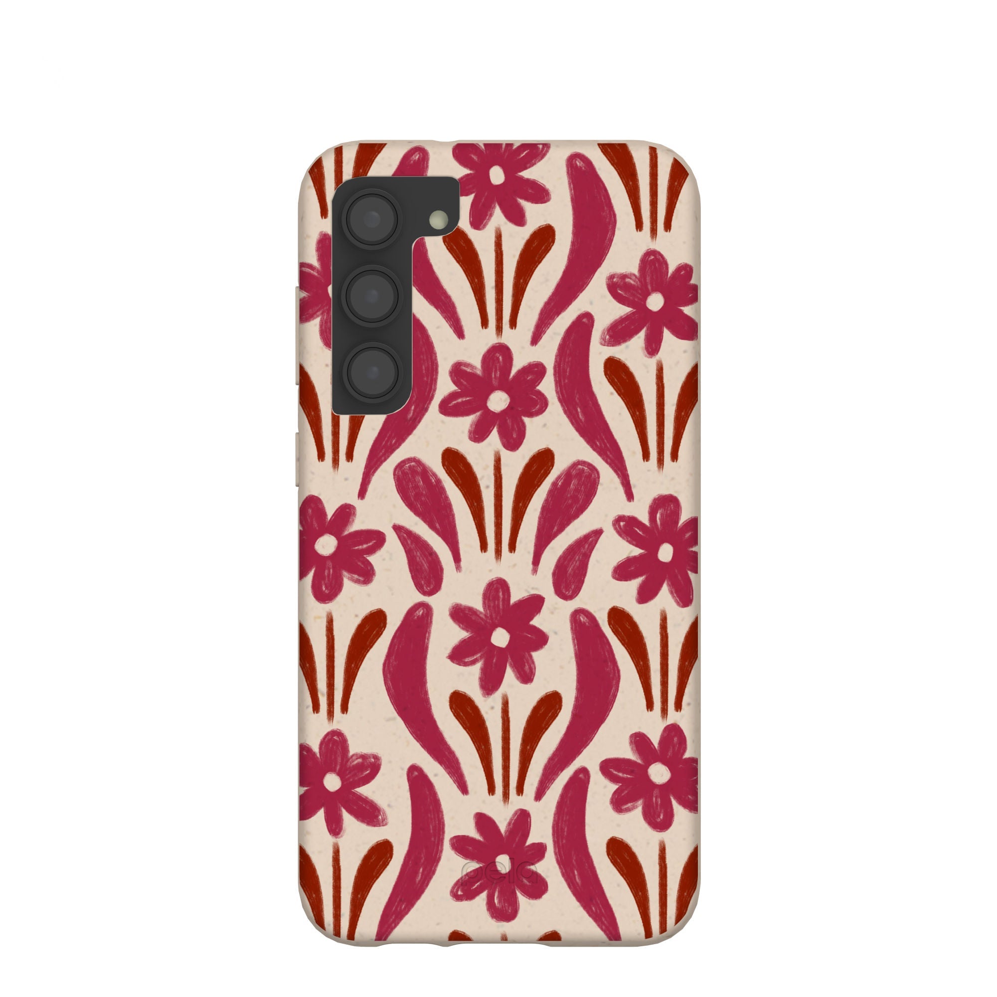 Seashell Flower Stack Samsung Galaxy S23+(Plus) Case Refurbished - Pela Case refurbished available on Cerqular