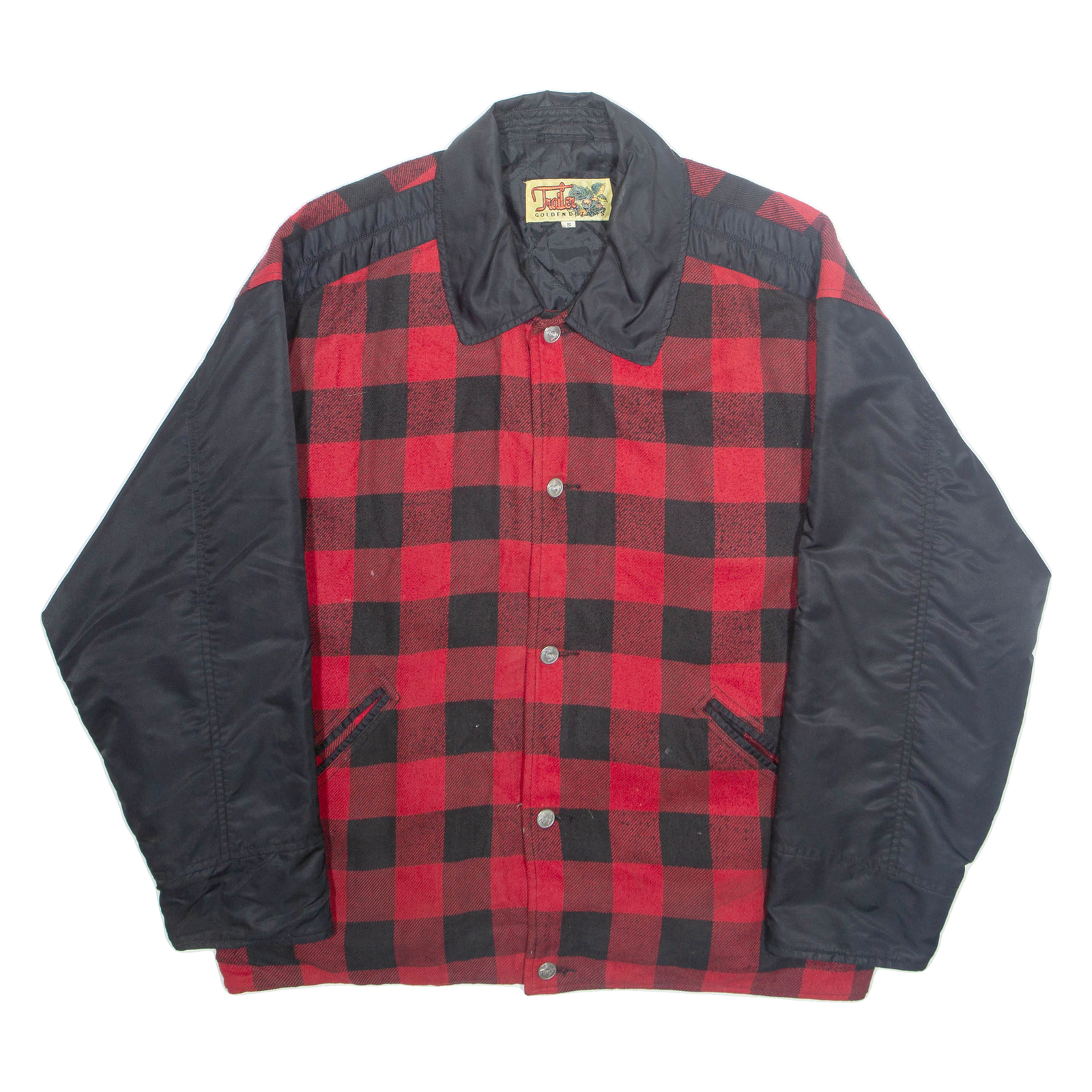 TROILER Mens Lumberjack Jacket Red Check S Refurbished - N/A refurbished available on Cerqular