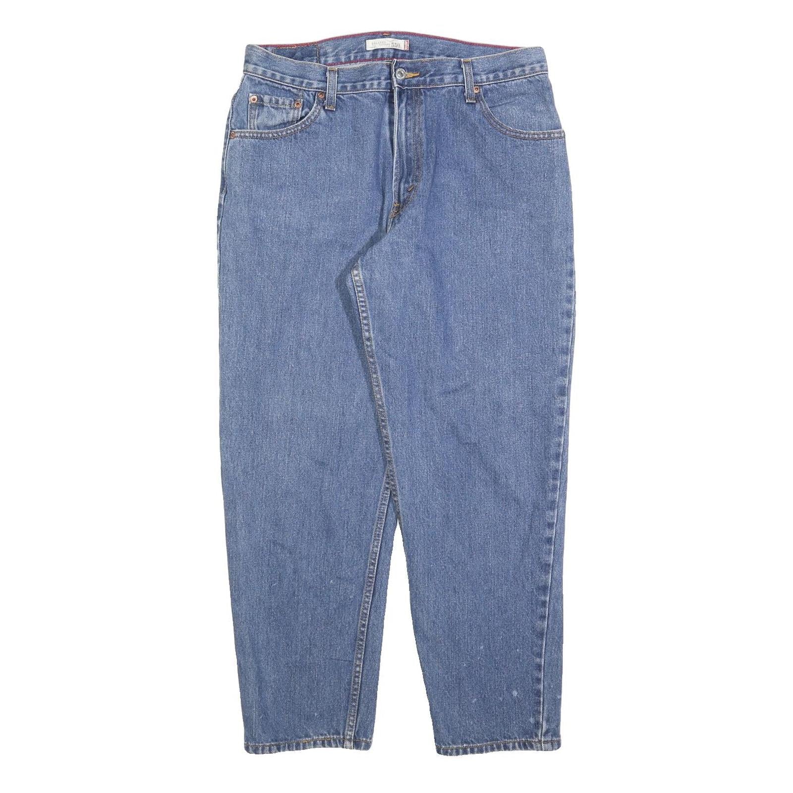 Buy LEVI'S 550 Tapered Womens Jeans Blue Relaxed Cotton Blend W32 L28 Classic Fit Refurbished - $44.19 LEVI'S 550 Tapered Womens Jeans Blue Relaxed Cotton Blend W32 L28 Classic Fit Refurbished - N/A refurbished available on Cerqular