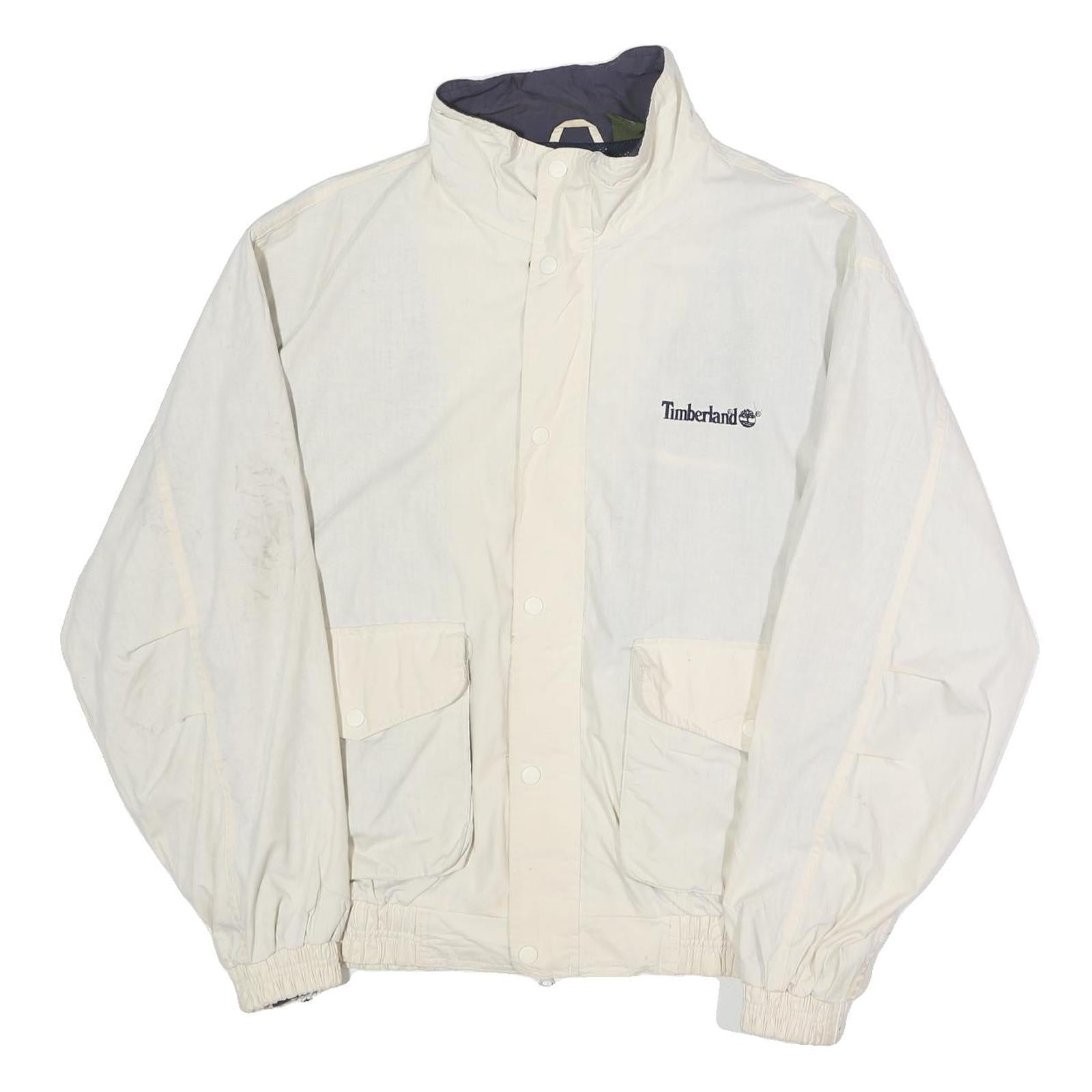Buy TIMBERLAND Mens Cream Jacket M Polyester Zip Plain Outdoor Casual Refurbished - $50.69 TIMBERLAND Mens Cream Jacket M Polyester Zip Plain Outdoor Casual Refurbished - N/A refurbished available on Cerqular