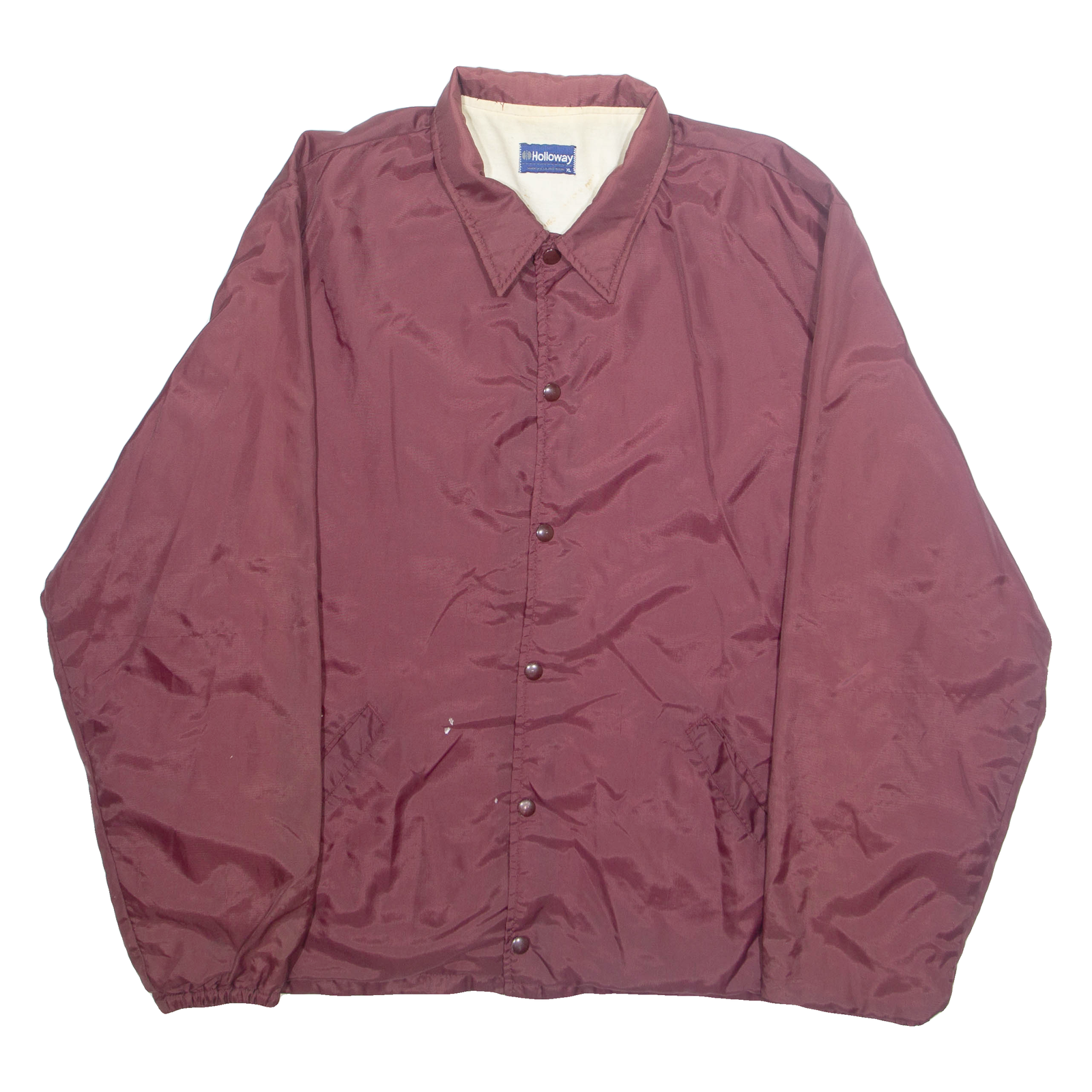 HOLLOWAY Mens Jacket Maroon USA XL Refurbished - N/A refurbished available on Cerqular