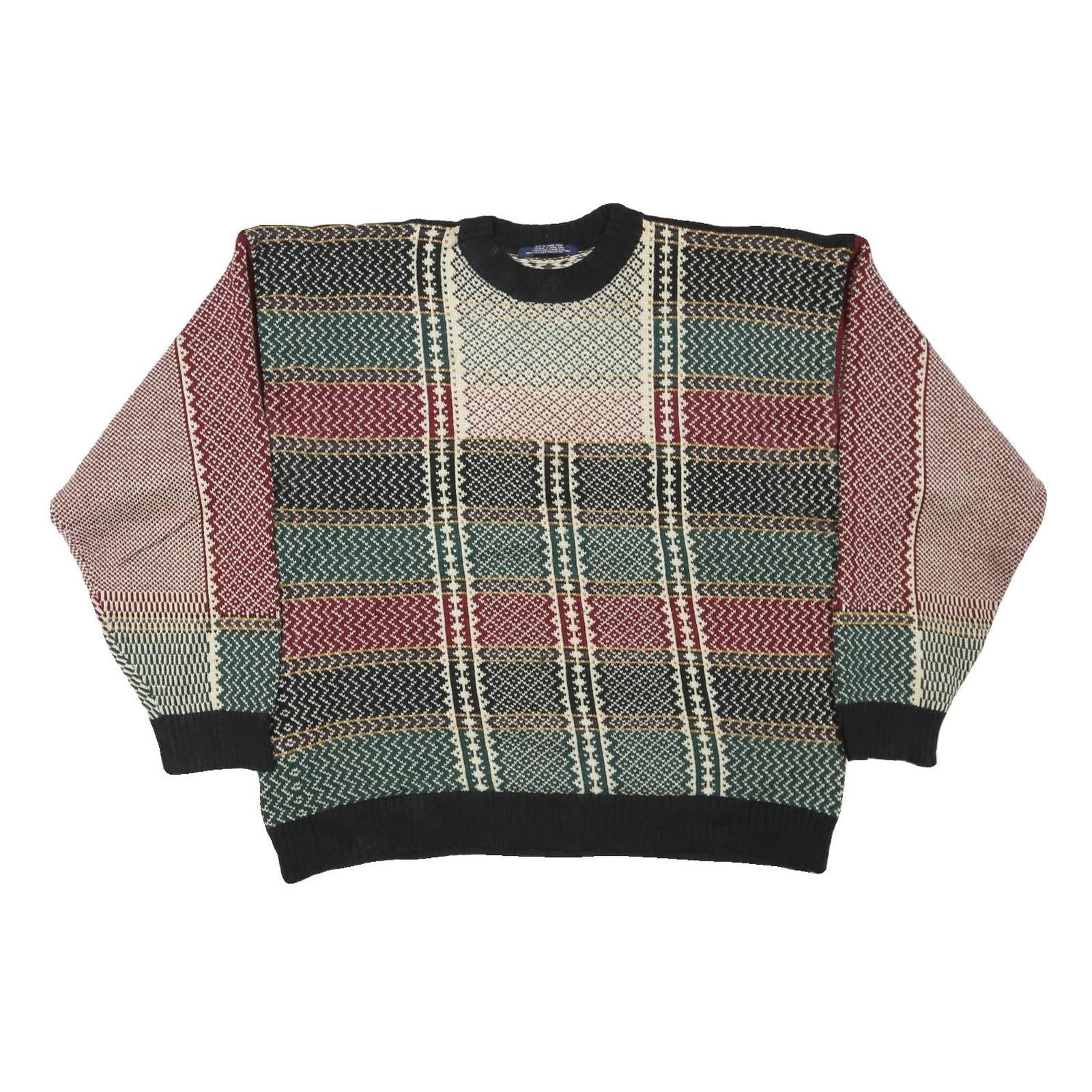 Buy TOMMY HILFIGER Mens Multi Colour Patterned Jumper Crew Neck Basic Knit 2XL Refurbished - $46.79 TOMMY HILFIGER Mens Multi Colour Patterned Jumper Crew Neck Basic Knit 2XL Refurbished - N/A refurbished available on Cerqular