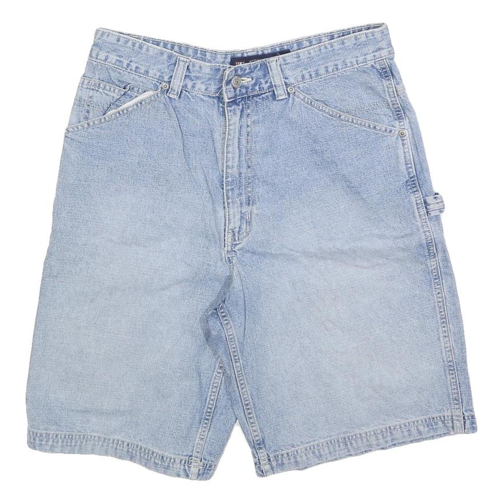 FADED GLORY Mens Denim Casual Blue Carpenter Style M W32 Cotton Blend Shorts Refurbished - N/A refurbished available on Cerqular