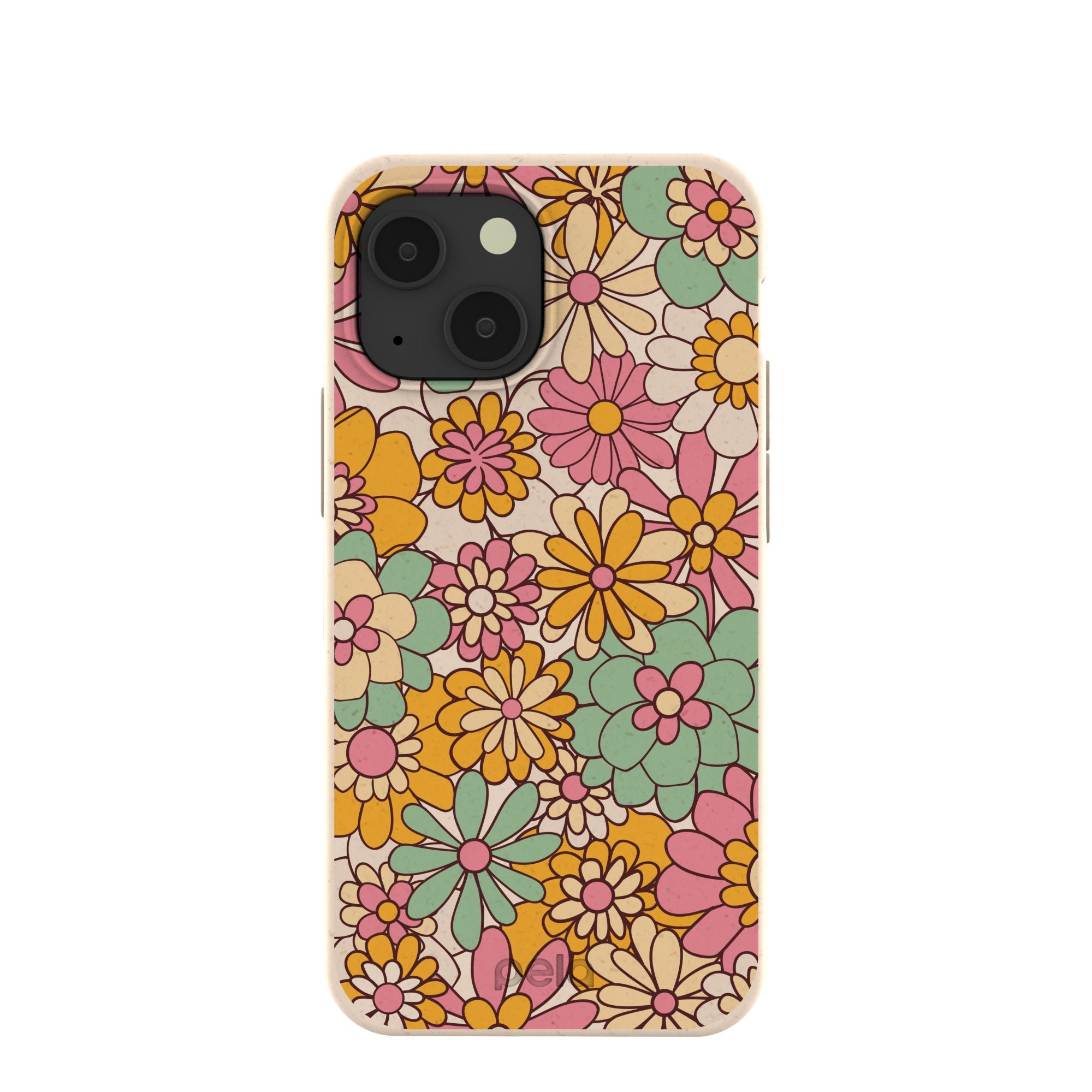 Seashell Party Buds iPhone 13 Mini Case Refurbished - Pela Case refurbished available on Cerqular
