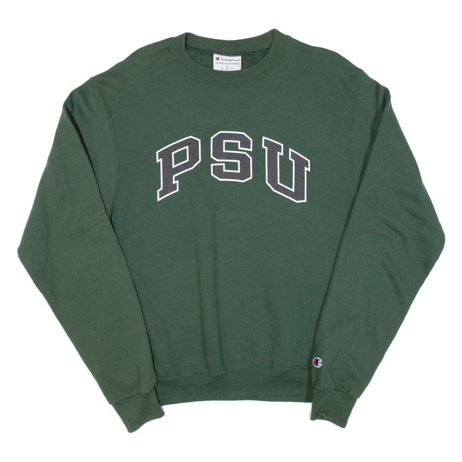 CHAMPION Psu Mens Sweatshirt Green USA S Refurbished - N/A refurbished available on Cerqular