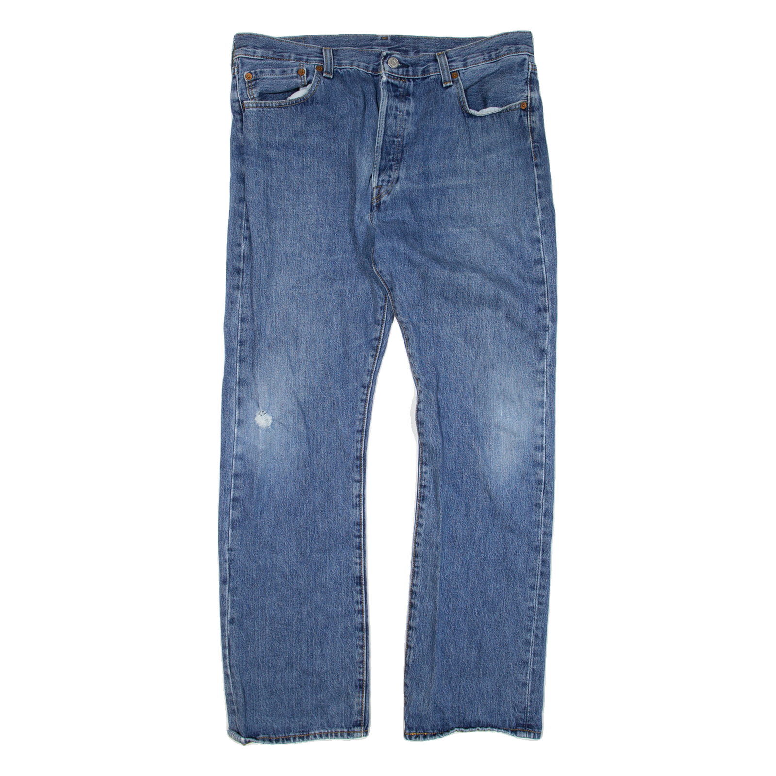 LEVI'S 501 BIG E Jeans Mens Blue Regular Straight W36 L32 Refurbished - N/A refurbished available on Cerqular
