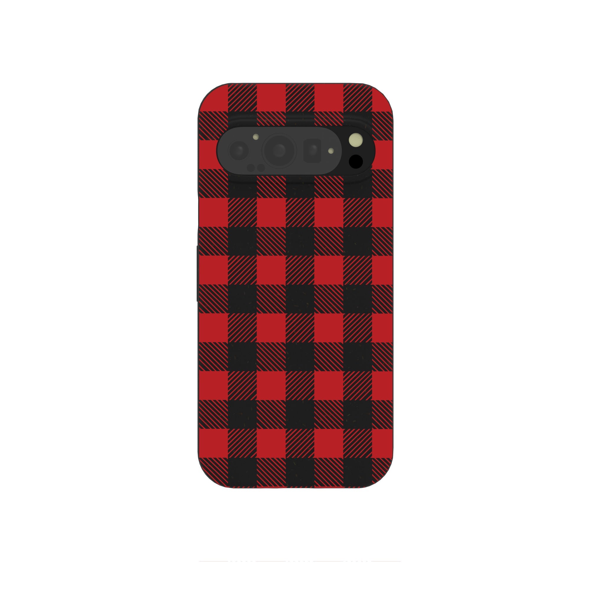 Black Flannel Google Pixel 9/9 Pro Case Refurbished - Pela Case refurbished available on Cerqular