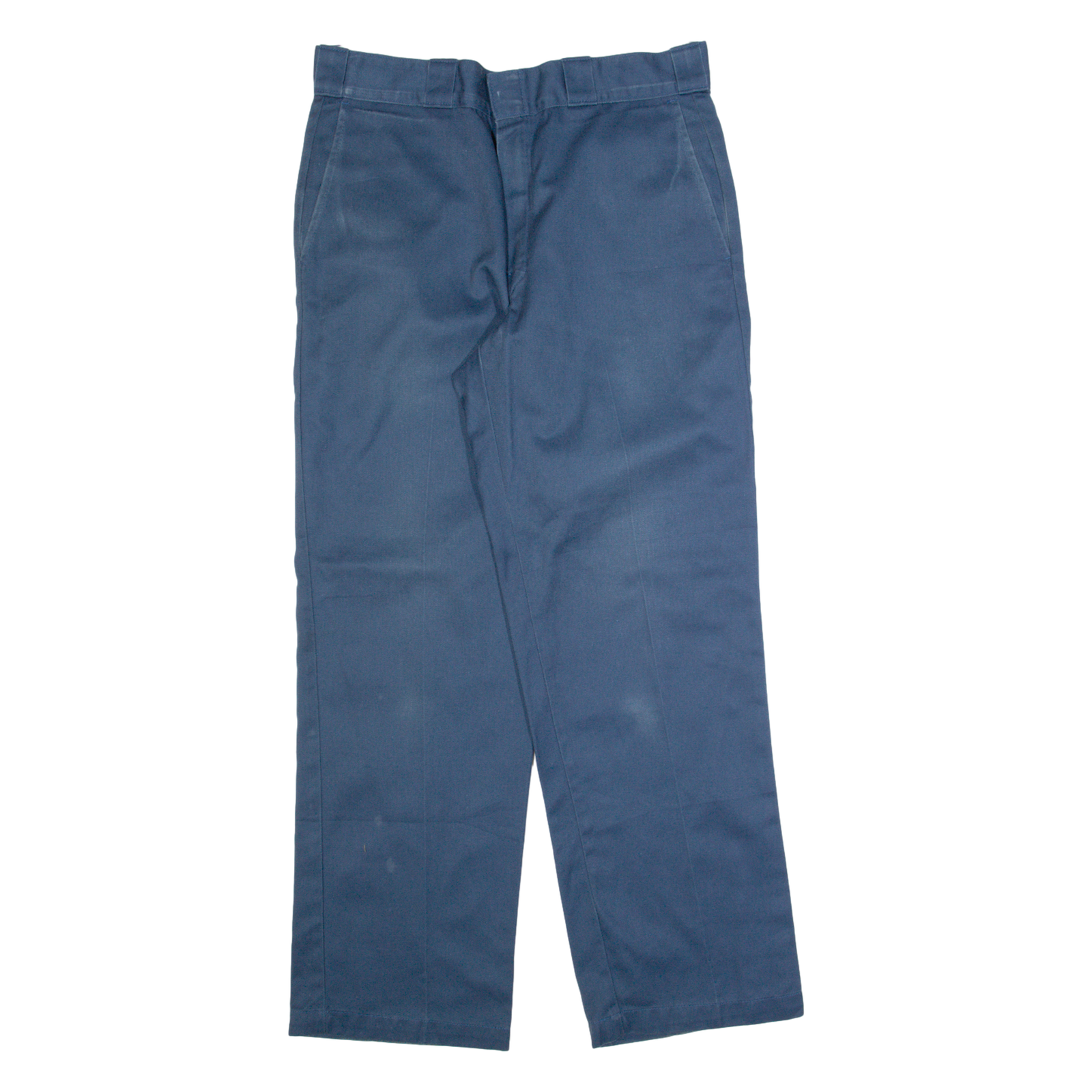 DICKIES Workwear Mens Trousers Blue Regular Straight W33 L30 Refurbished - N/A refurbished available on Cerqular