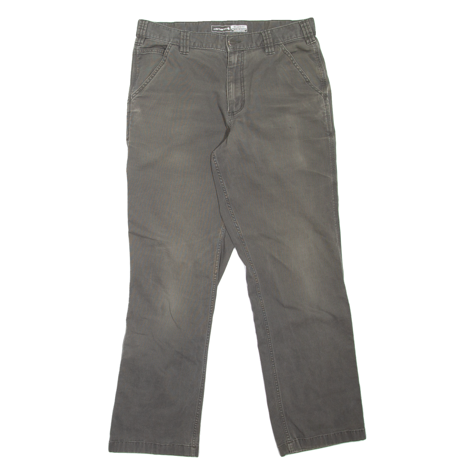 CARHARTT Workwear Mens Jeans Grey Relaxed Straight W34 L29 Refurbished - N/A refurbished available on Cerqular