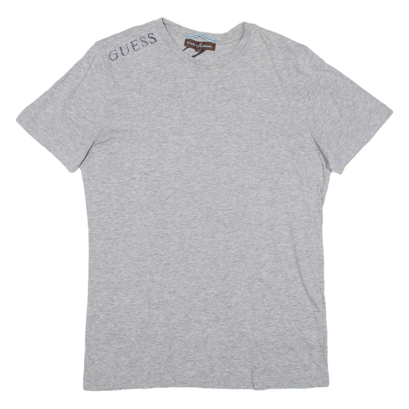 GUESS Mens T-Shirt Grey M Refurbished - N/A refurbished available on Cerqular