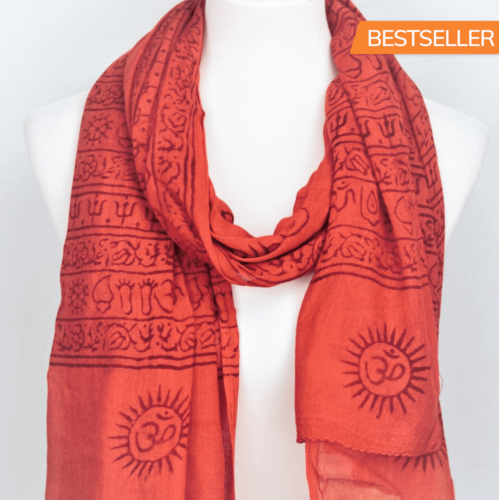Buy OM Ganesha Mantra Meditation Prayer Shawl | Color: Saffron with Black print Refurbished - $29.99 OM Ganesha Mantra Meditation Prayer Shawl | Color: Saffron with Black print Refurbished - N/A refurbished available on Cerqular