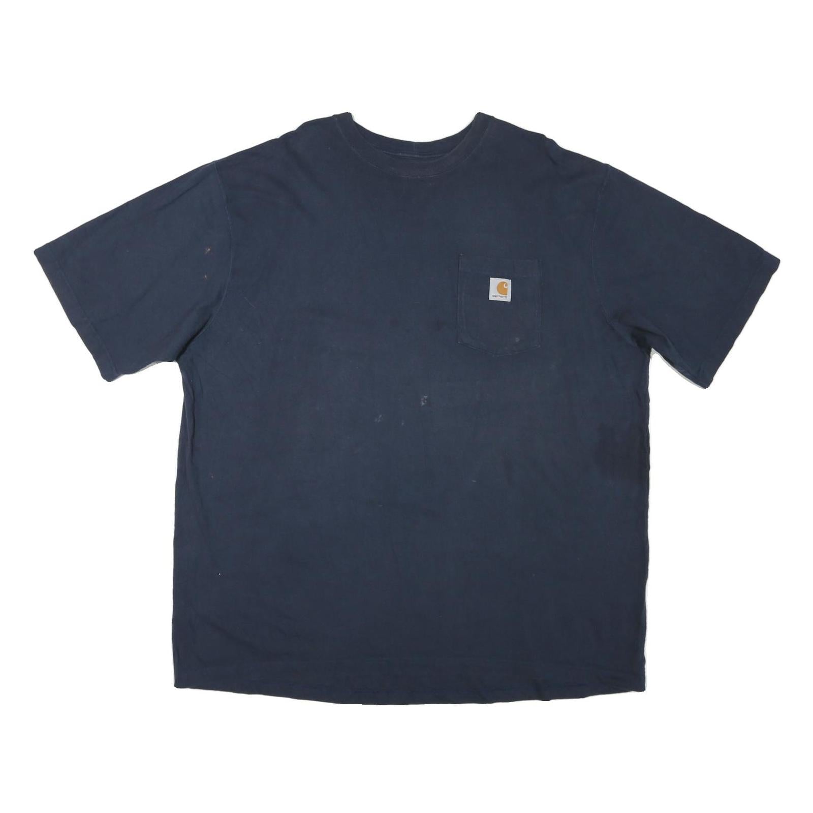 Buy CARHARTT Mens Navy Blue Graphic Pocket T-Shirt 2XL Short Sleeve Crew Neck Refurbished - $24.69 CARHARTT Mens Navy Blue Graphic Pocket T-Shirt 2XL Short Sleeve Crew Neck Refurbished - N/A refurbished available on Cerqular