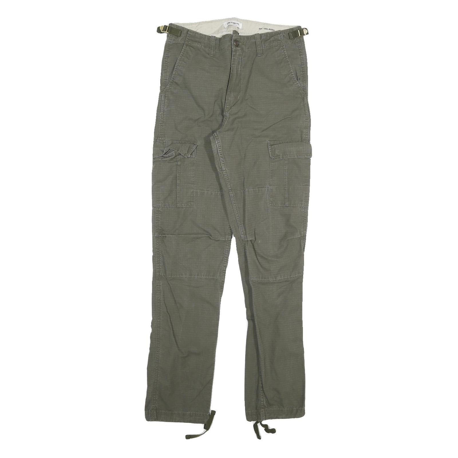 Buy CARHARTT Mens Cotton Blend Green Relaxed Cargo Trousers W26 L32 Workwear Refurbished - $57.19 CARHARTT Mens Cotton Blend Green Relaxed Cargo Trousers W26 L32 Workwear Refurbished - N/A refurbished available on Cerqular