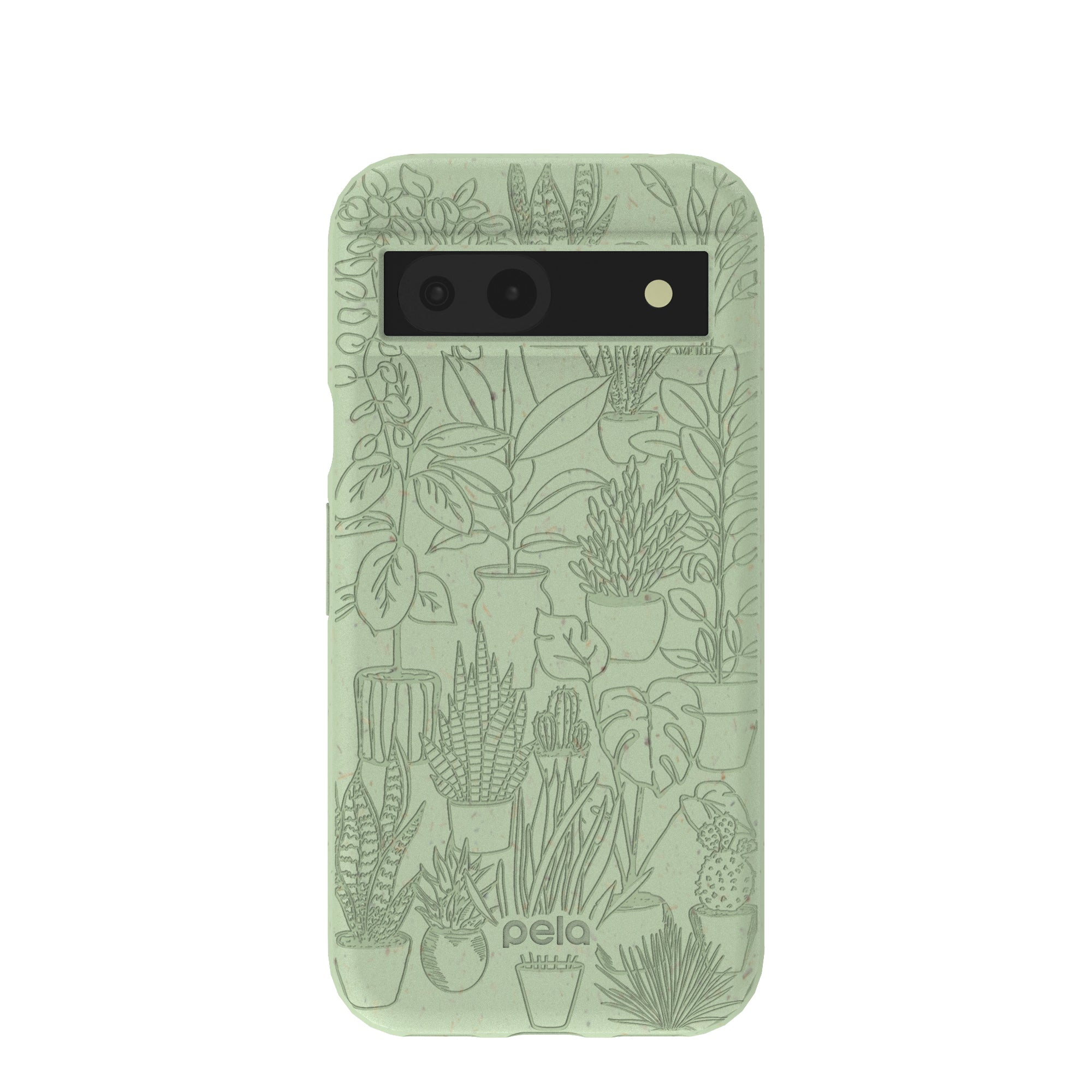 Sage Green Green Oasis Google Pixel 8a Case Refurbished - Pela Case refurbished available on Cerqular