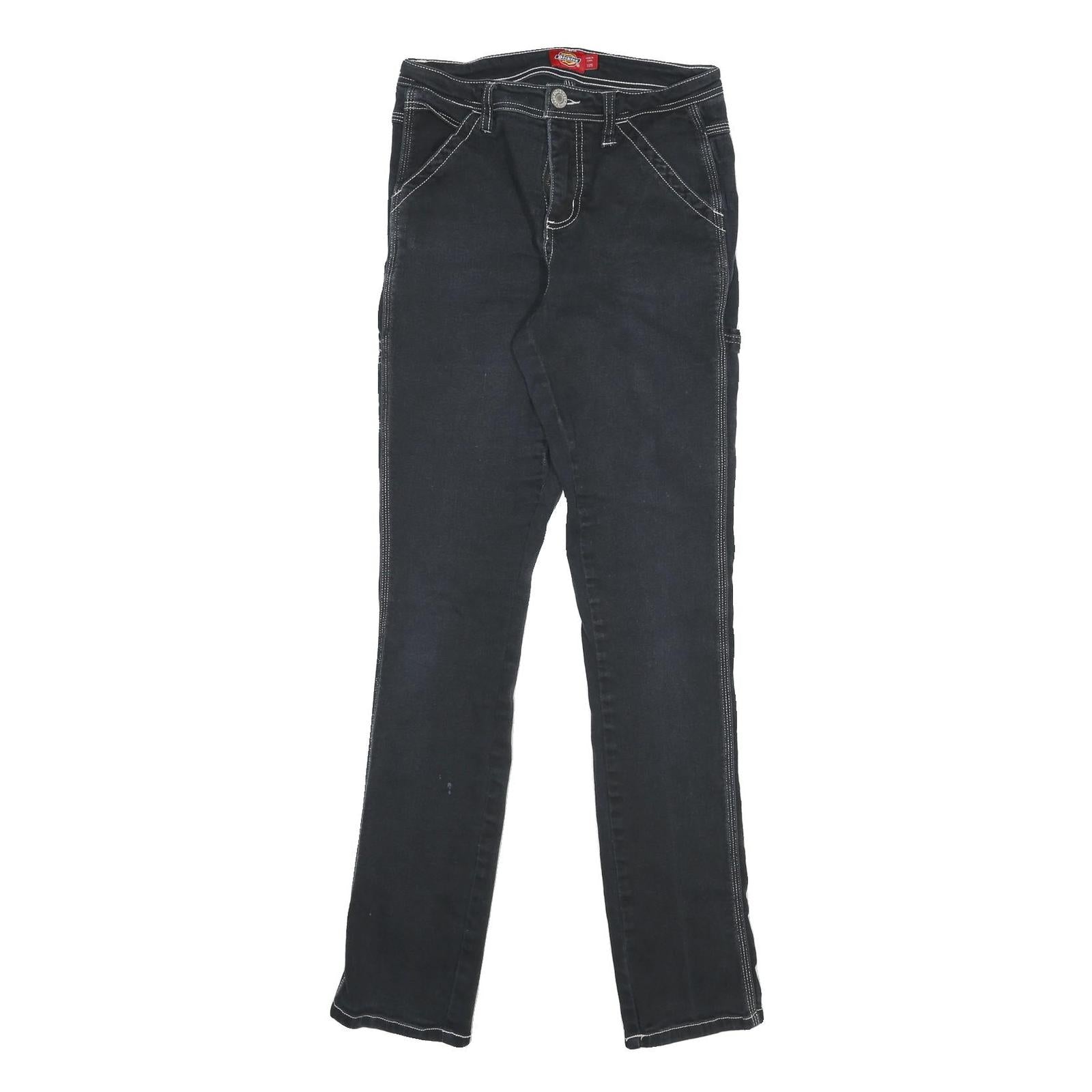 Buy DICKIES Womens Slim Black Jeans Denim W25 L31 Zip Pockets Contrast Stitch Refurbished - $40.29 DICKIES Womens Slim Black Jeans Denim W25 L31 Zip Pockets Contrast Stitch Refurbished - N/A refurbished available on Cerqular