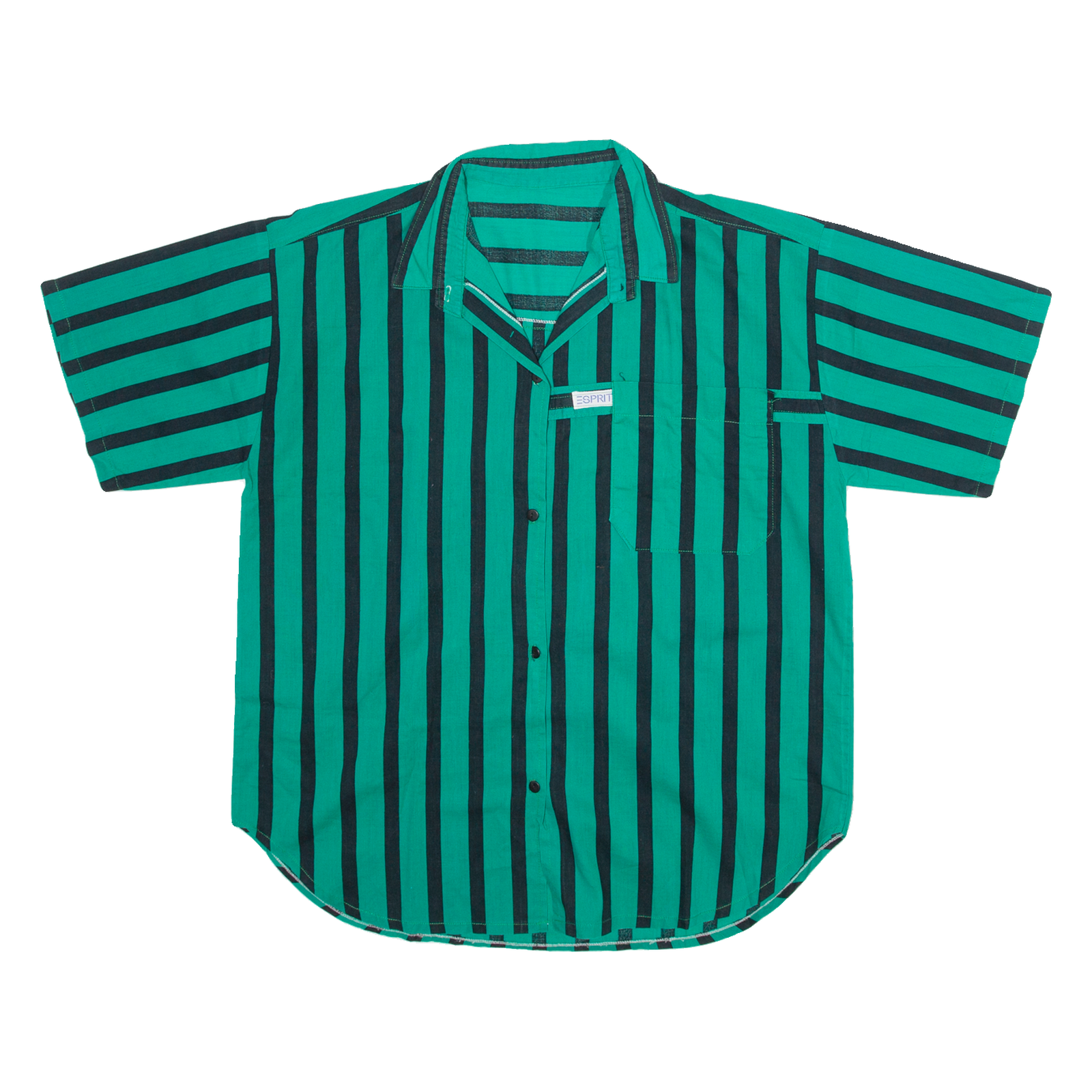Womens Shirt Green Striped M Refurbished - N/A refurbished available on Cerqular
