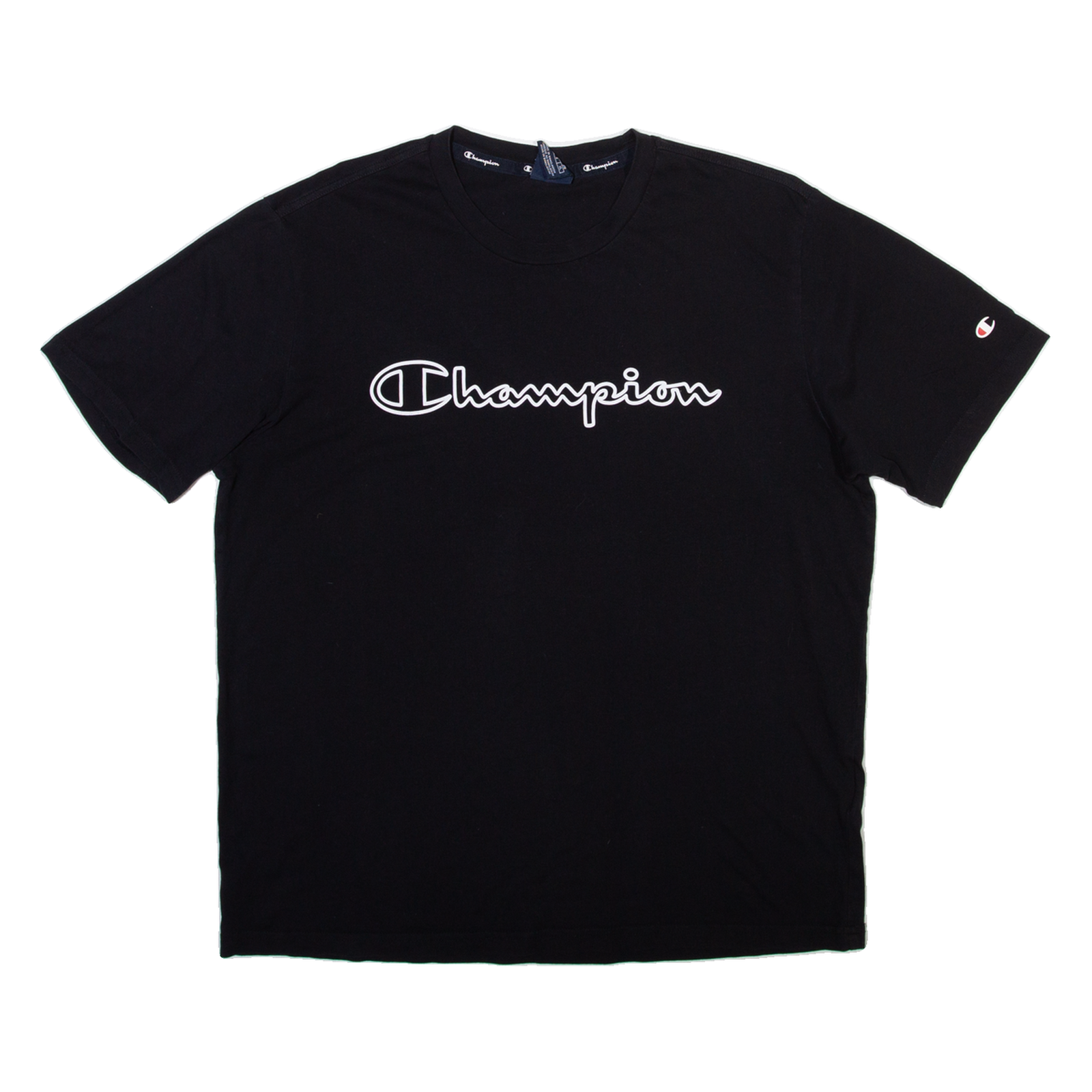 CHAMPION Mens T-Shirt Black L Refurbished - N/A refurbished available on Cerqular