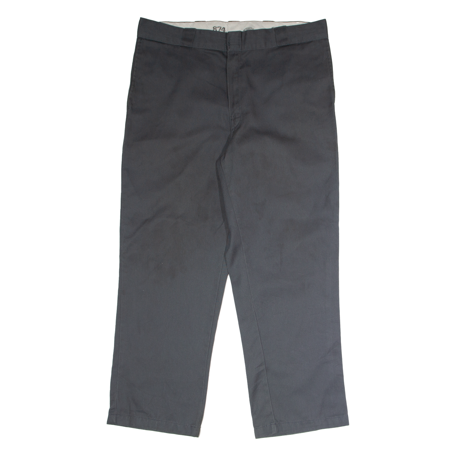 DICKIES 874 Workwear Mens Twill Trousers Grey Classic Straight W38 L29 Refurbished - N/A refurbished available on Cerqular
