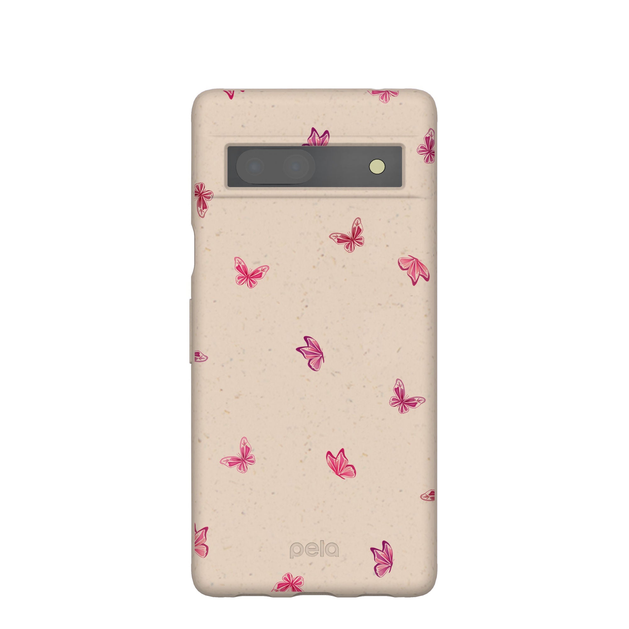 Seashell Lil Flutters Google Pixel 7a Case Refurbished - Pela Case refurbished available on Cerqular