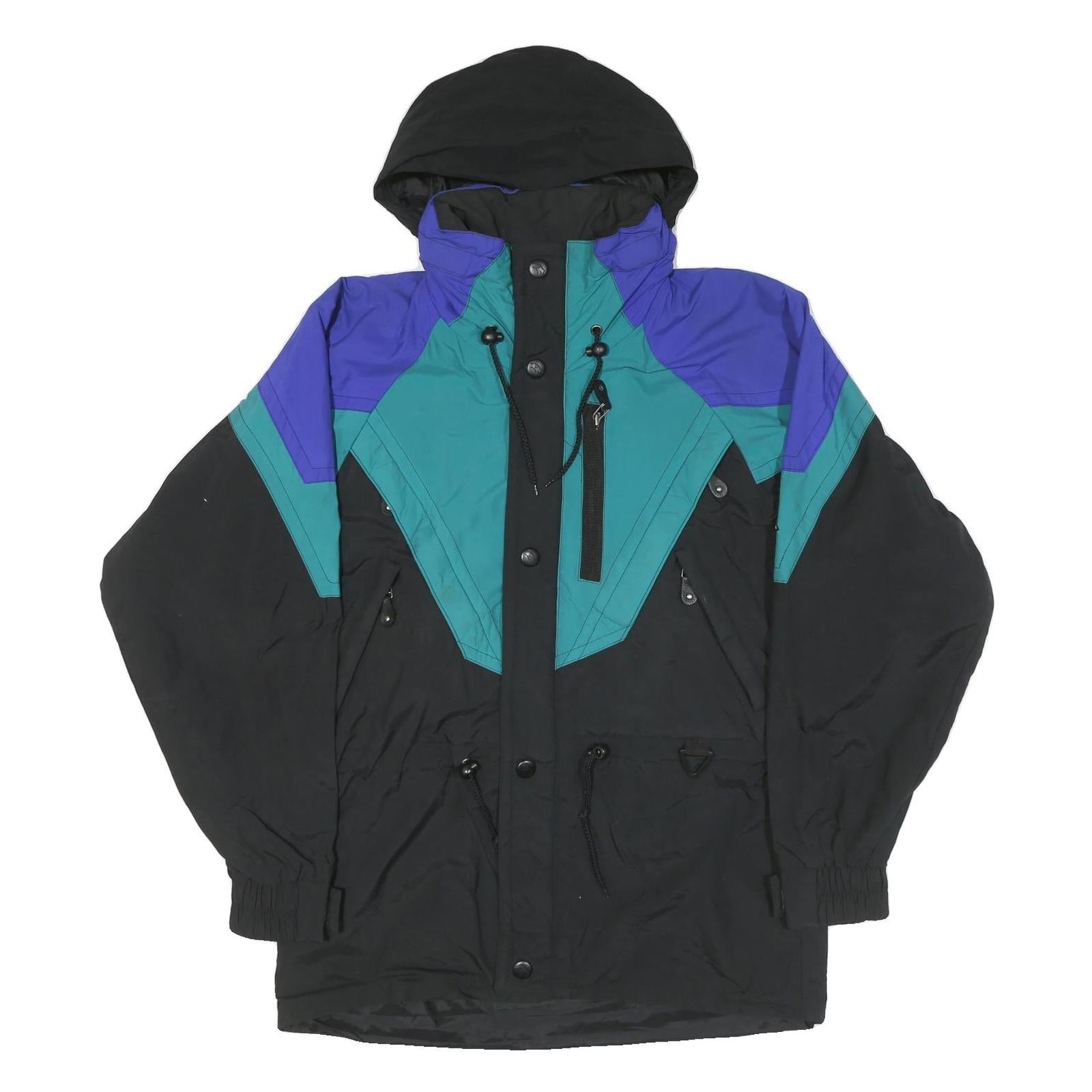 Buy BLACK BEAR Mens Black & Purple Colourblock Outdoor Jacket M Polyester Blend Zip Refurbished - $37.69 BLACK BEAR Mens Black & Purple Colourblock Outdoor Jacket M Polyester Blend Zip Refurbished - N/A refurbished available on Cerqular
