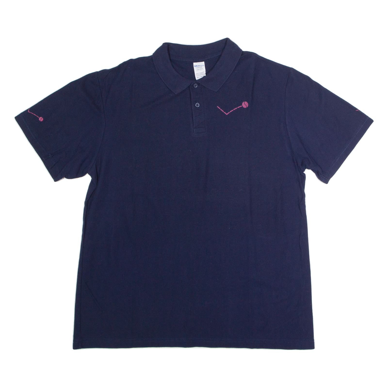 GILDAN Mens Polo Shirt Blue XL Refurbished - N/A refurbished available on Cerqular