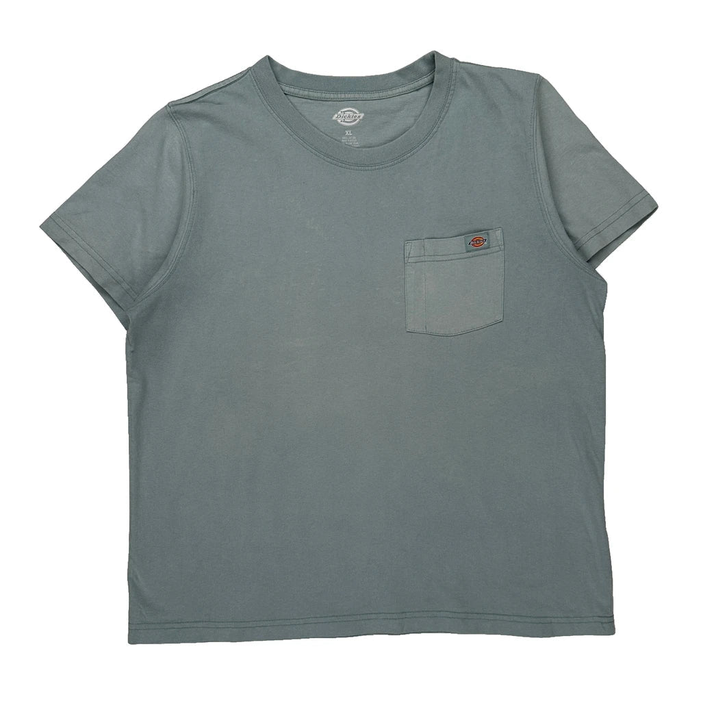 Buy Dickies T-Shirt - XL Grey Cotton Refurbished - $17.41 Dickies T-Shirt - XL Grey Cotton Refurbished - Thrifted (note: this is a term often used to describe second- refurbished available on Cerqular