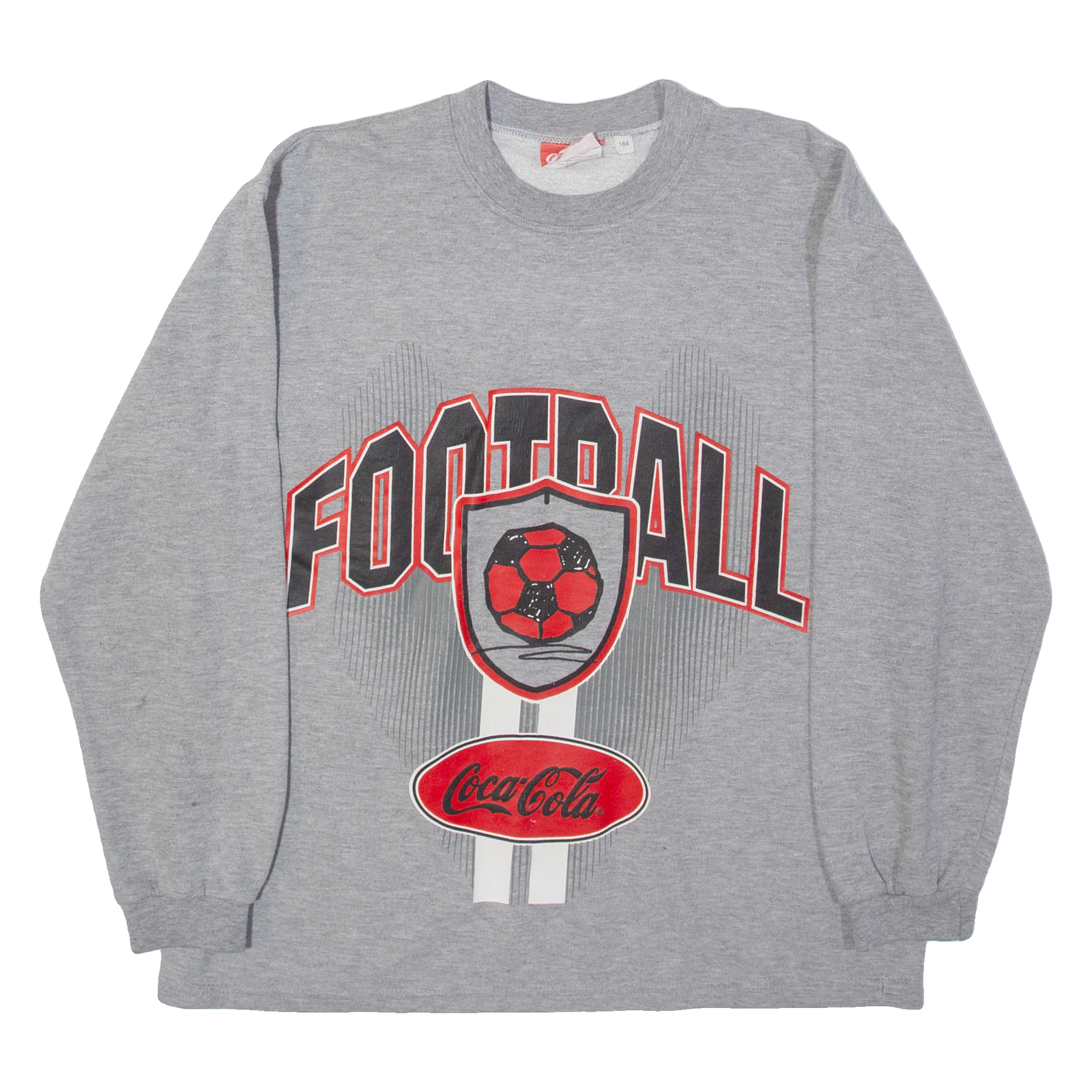 COCA COLA Mens Sweatshirt Grey S Refurbished - N/A refurbished available on Cerqular