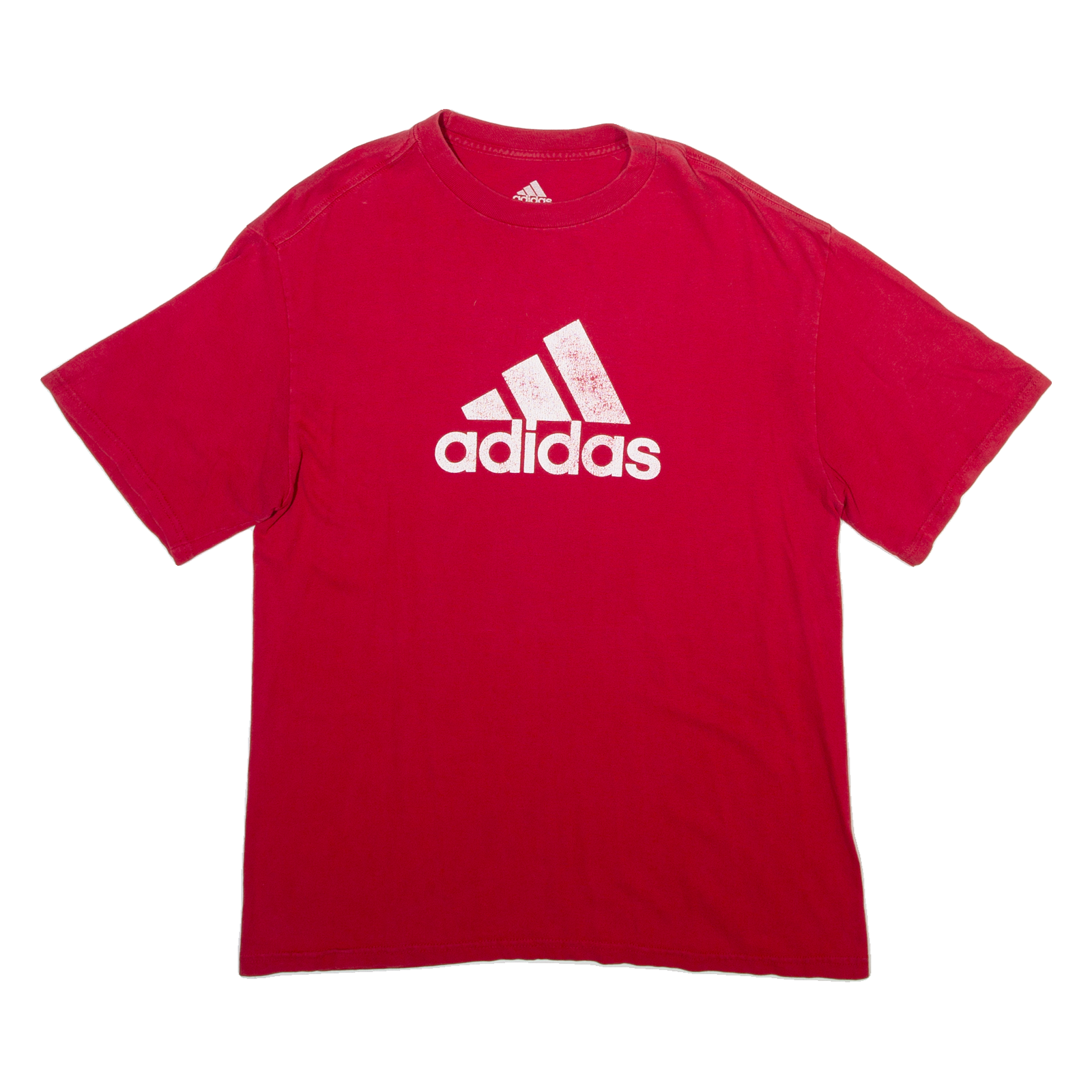 ADIDAS Mens T-Shirt Red M Refurbished - N/A refurbished available on Cerqular