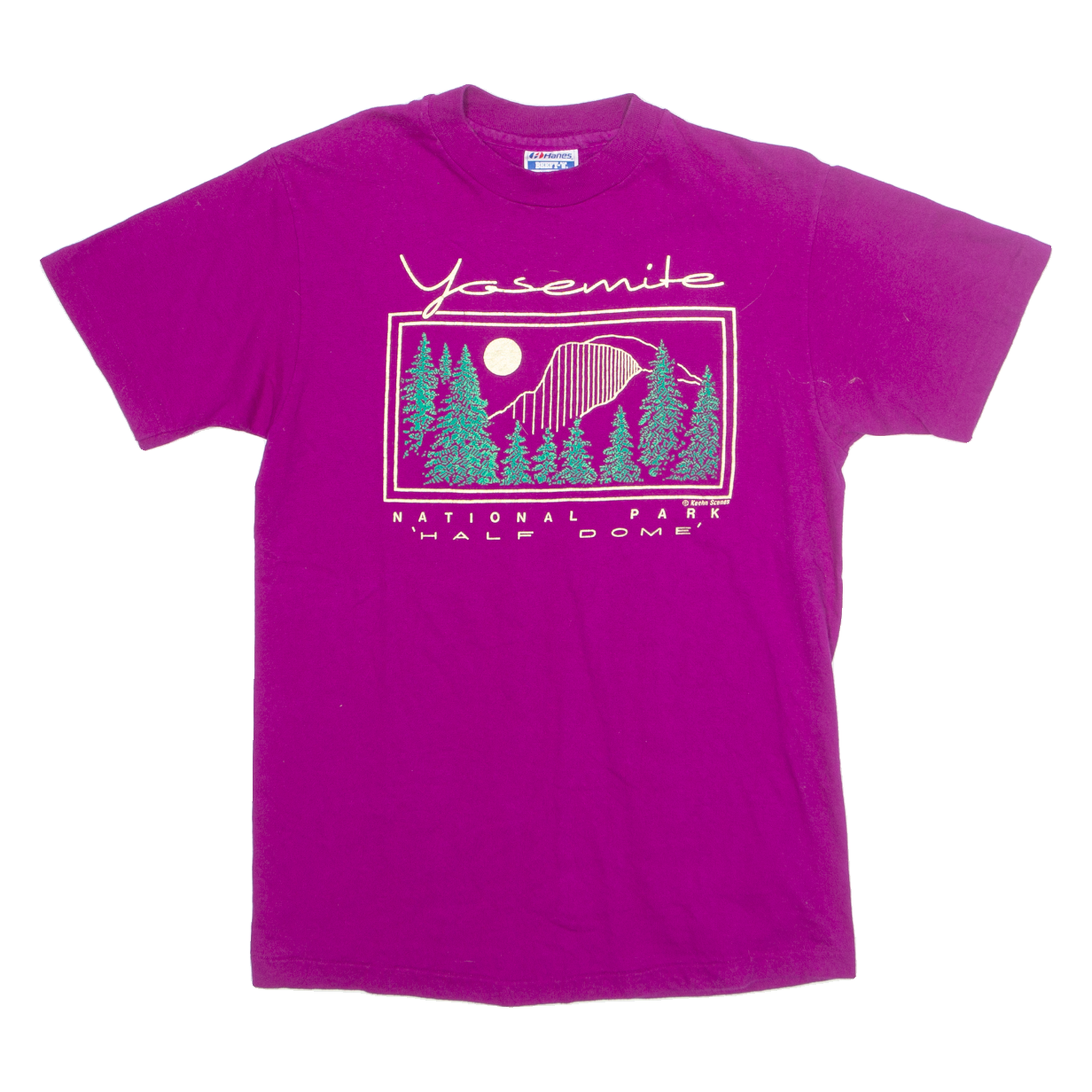 Yosemite National Park Womens T-Shirt Purple M Refurbished - N/A refurbished available on Cerqular